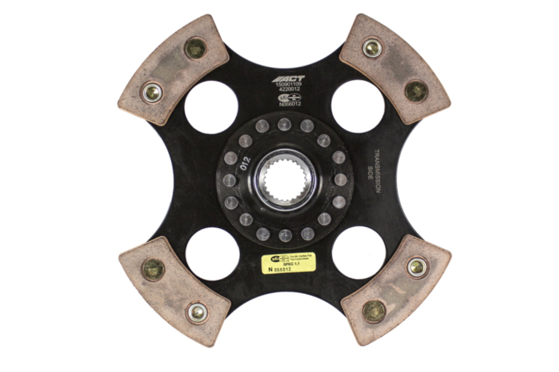 Picture of ACT 4 Pad Rigid Race Clutch Disc