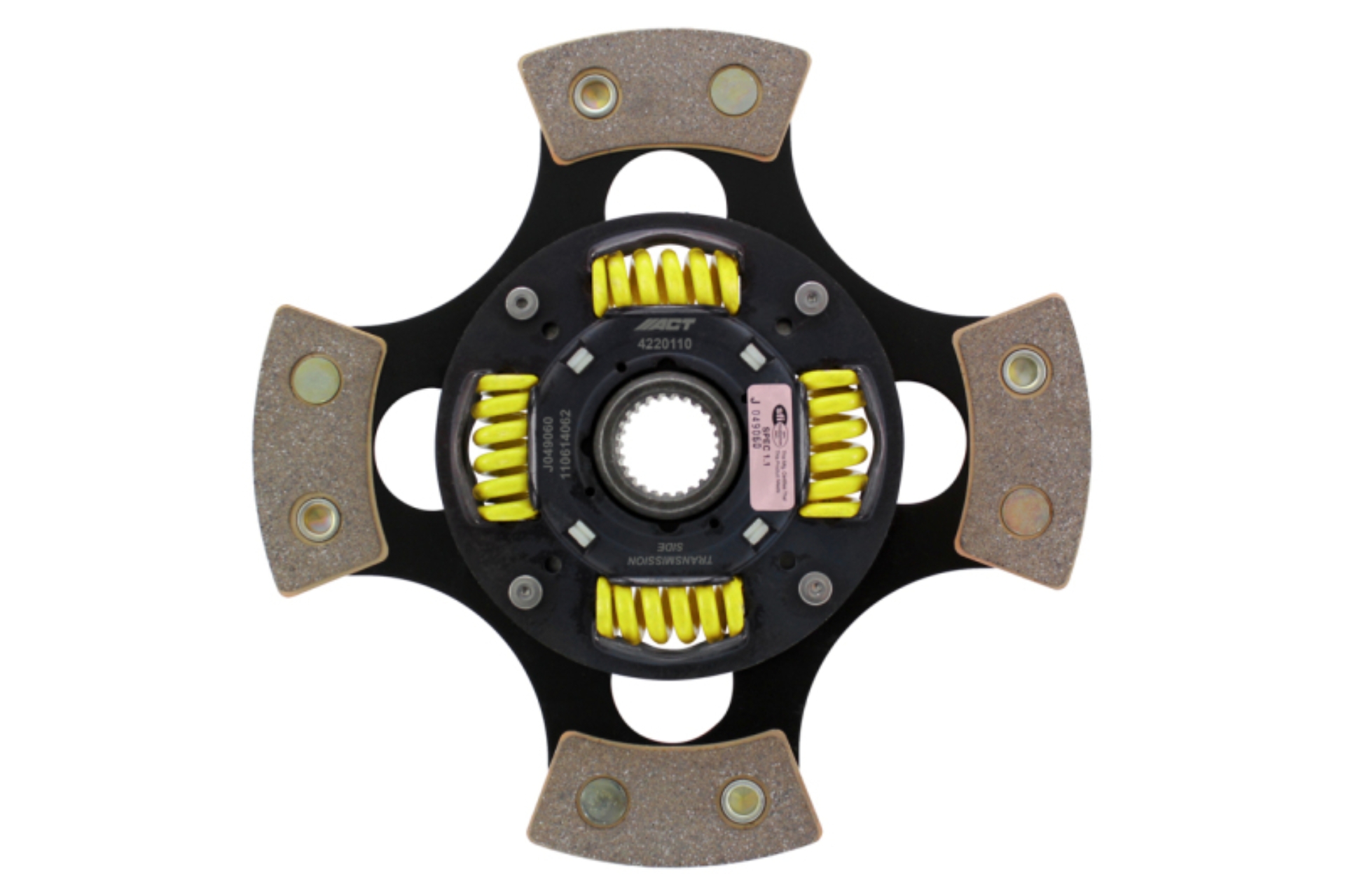 Picture of ACT 4 Pad Sprung Race Clutch Disc