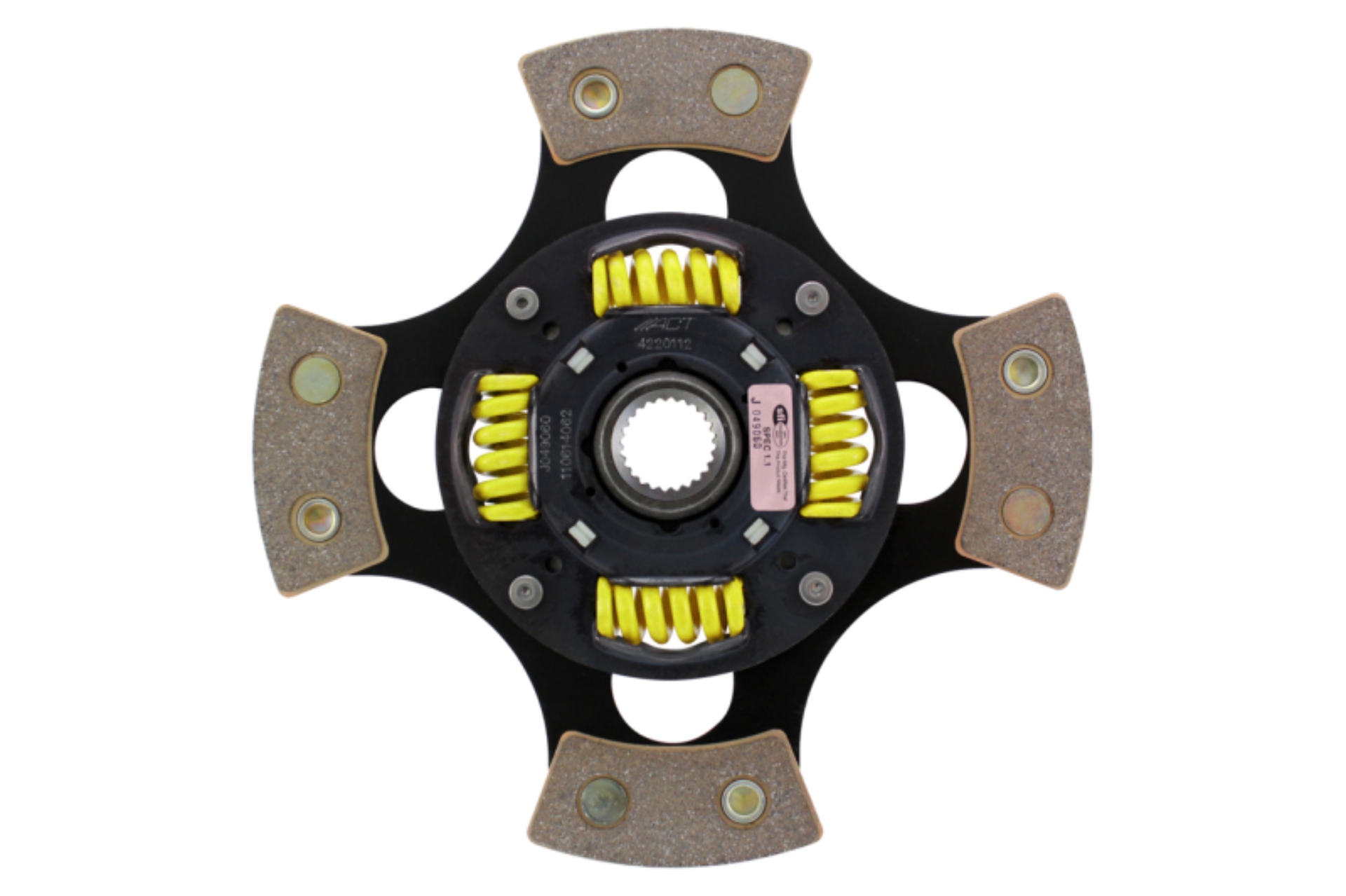 Picture of ACT 4 Pad Sprung Race Clutch Disc