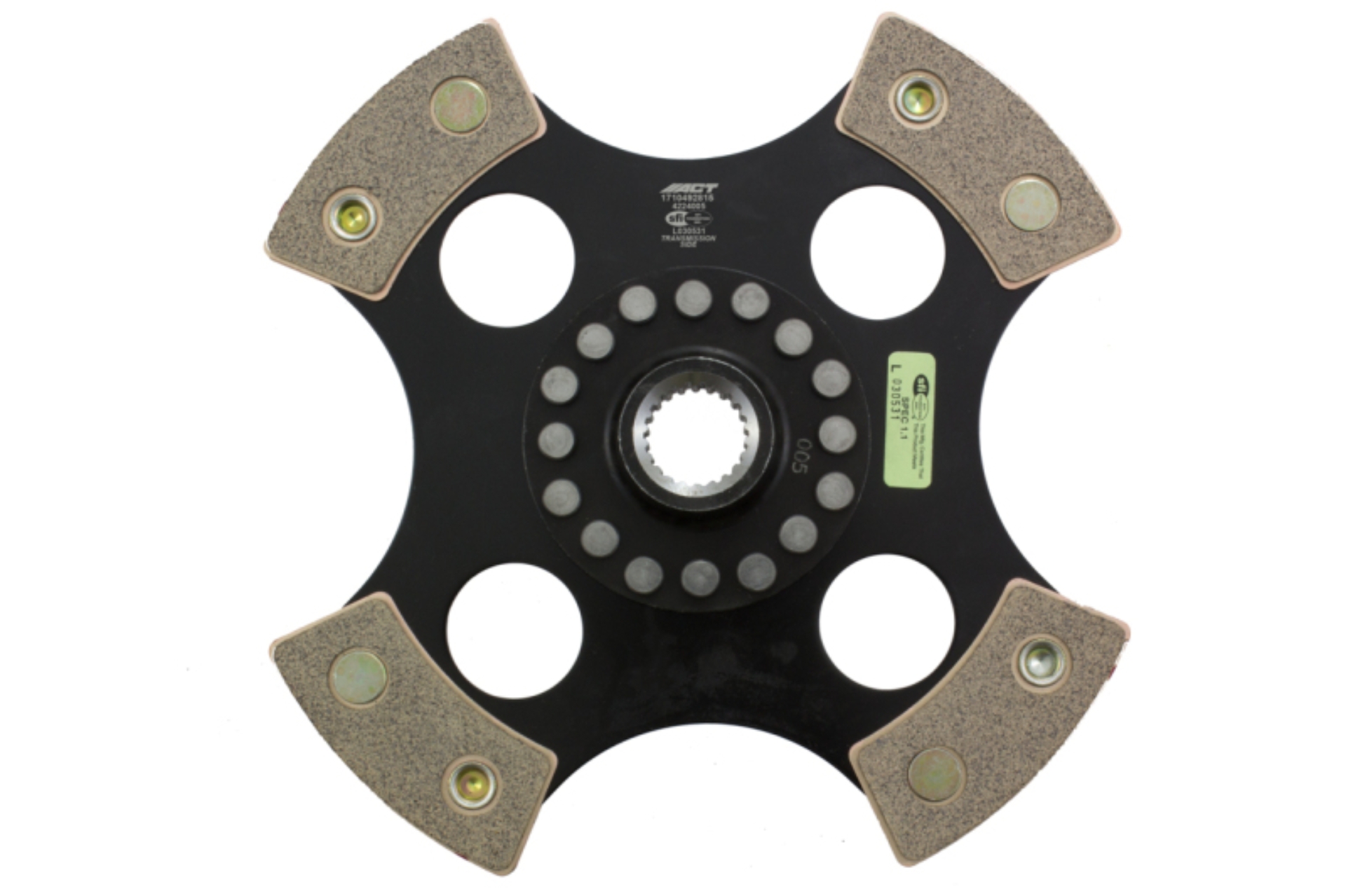 Picture of ACT 4 Pad Rigid Race Clutch Disc