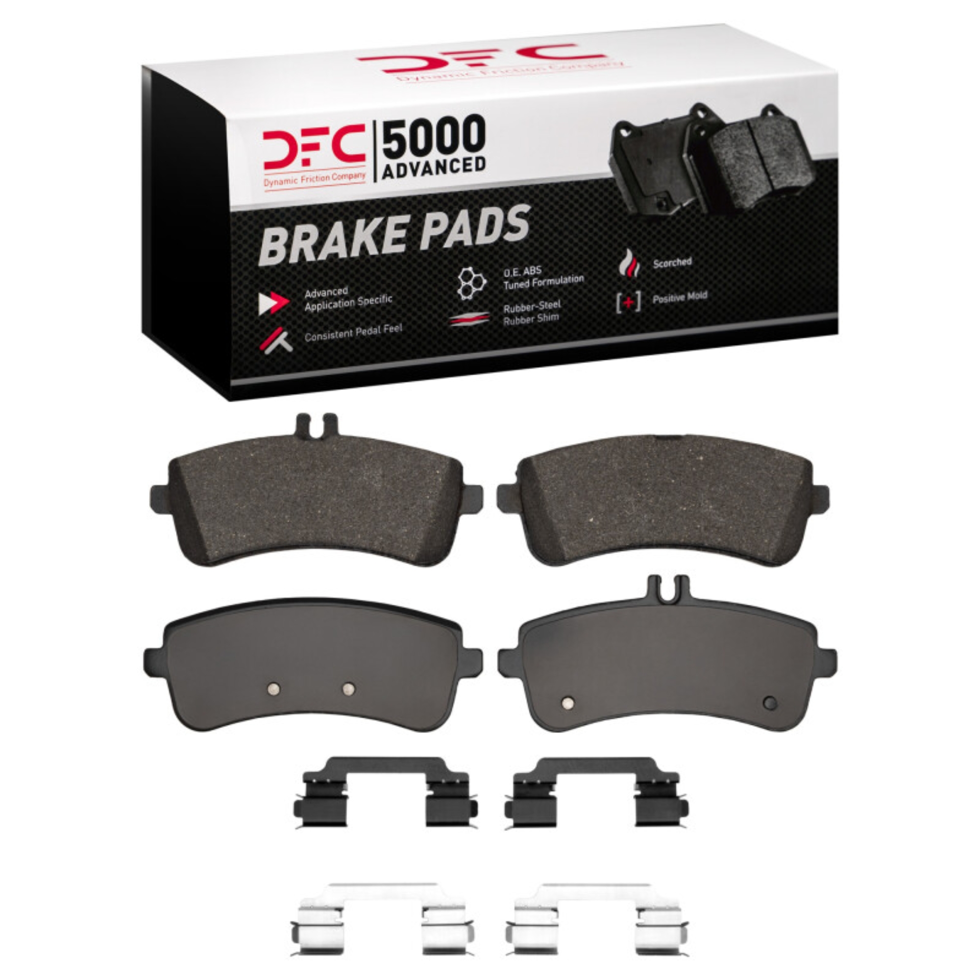 Picture of DFC 5000 Advanced Low Met Brake Pads - 1551-1681-01