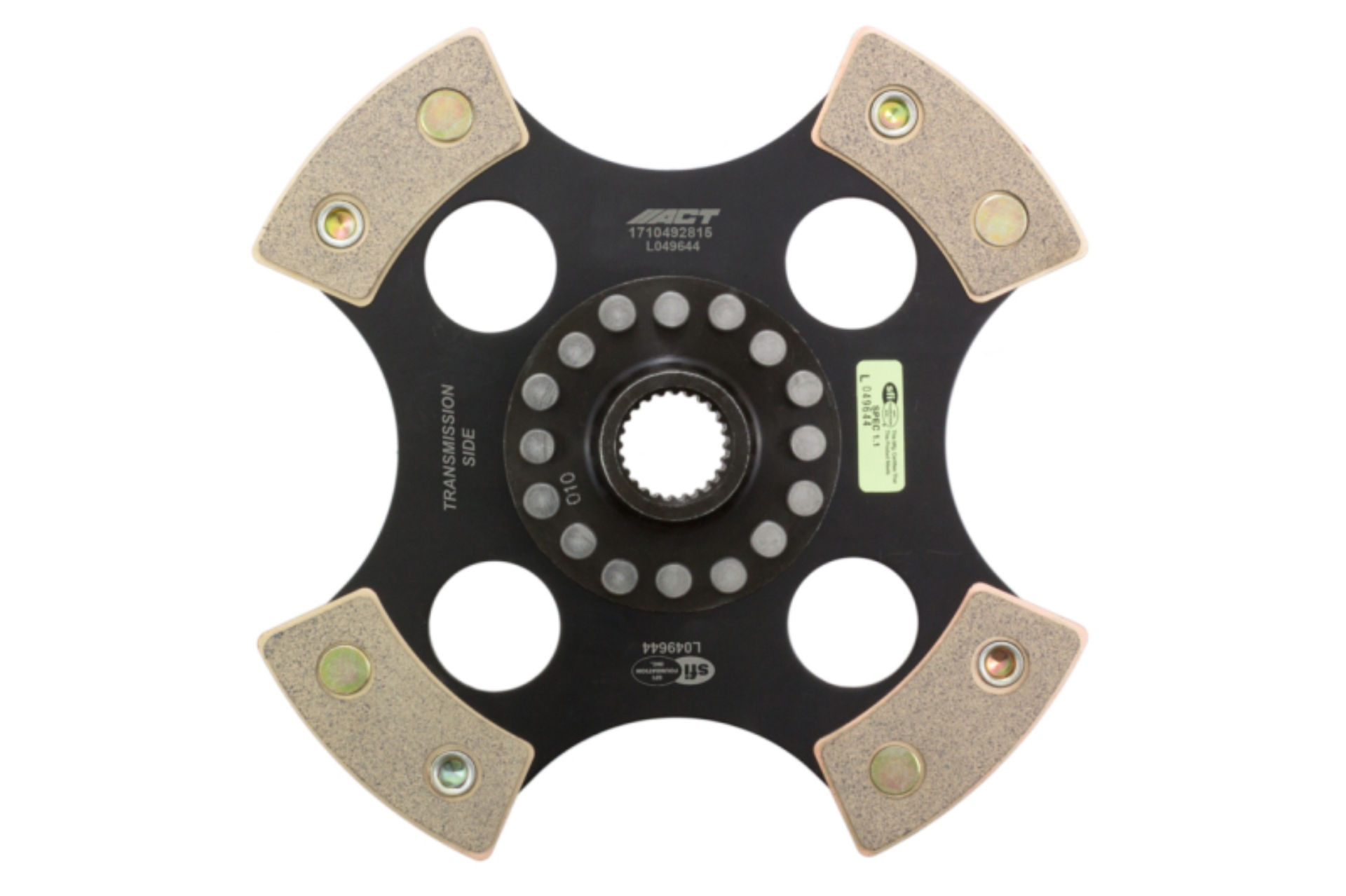 Picture of ACT 4 Pad Rigid Race Clutch Disc