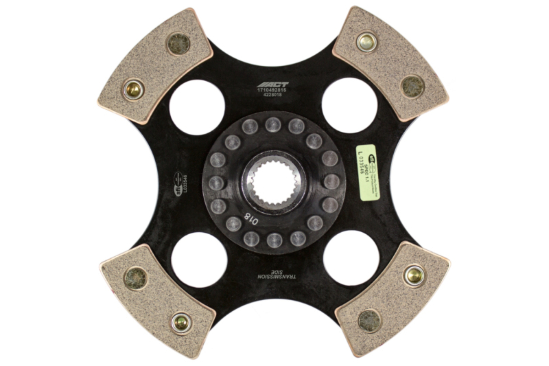 Picture of ACT 4 Pad Rigid Race Clutch Disc