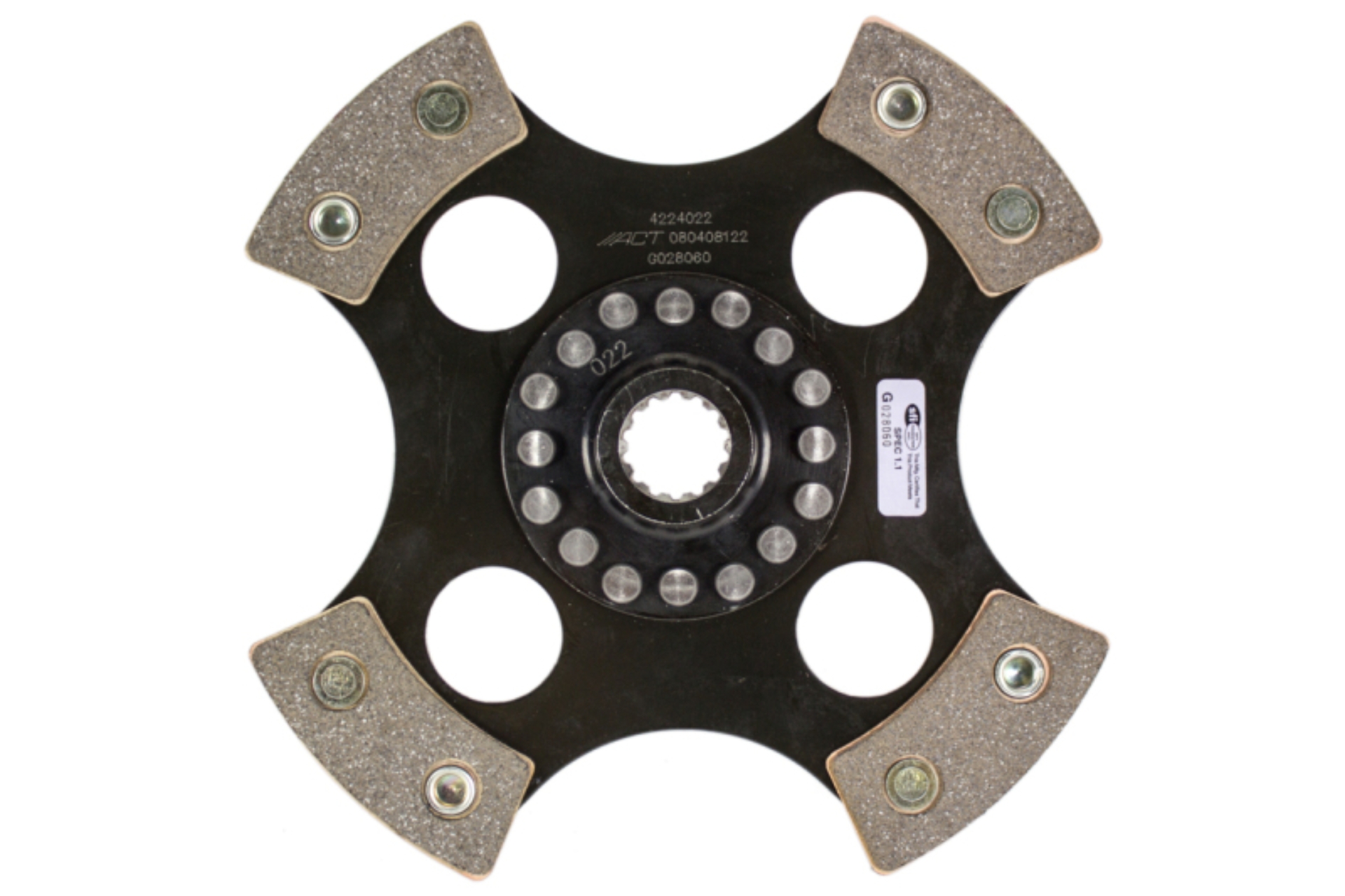 Picture of ACT 4 Pad Rigid Race Clutch Disc