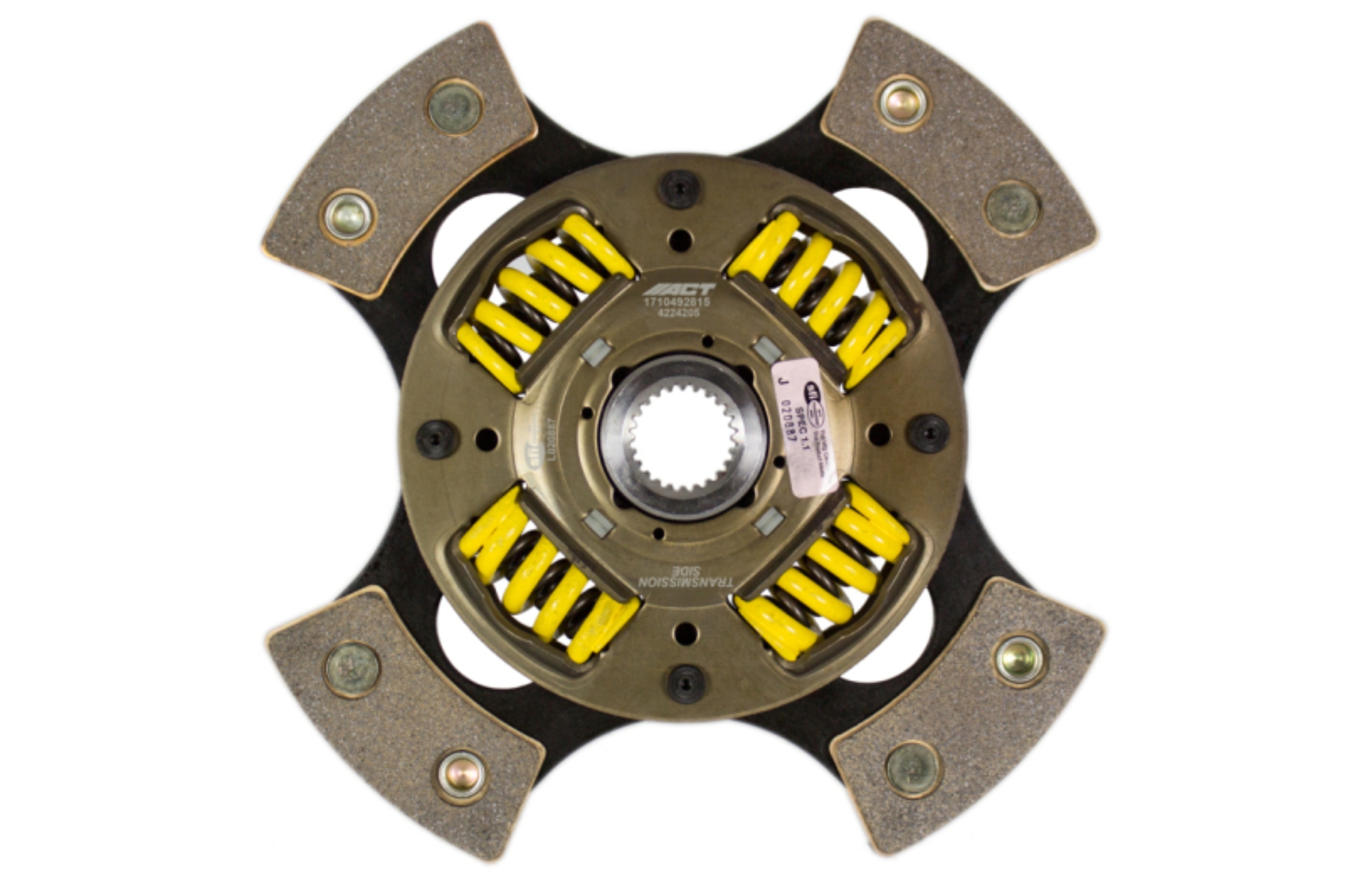 Picture of ACT 4 Pad Sprung Race Clutch Disc