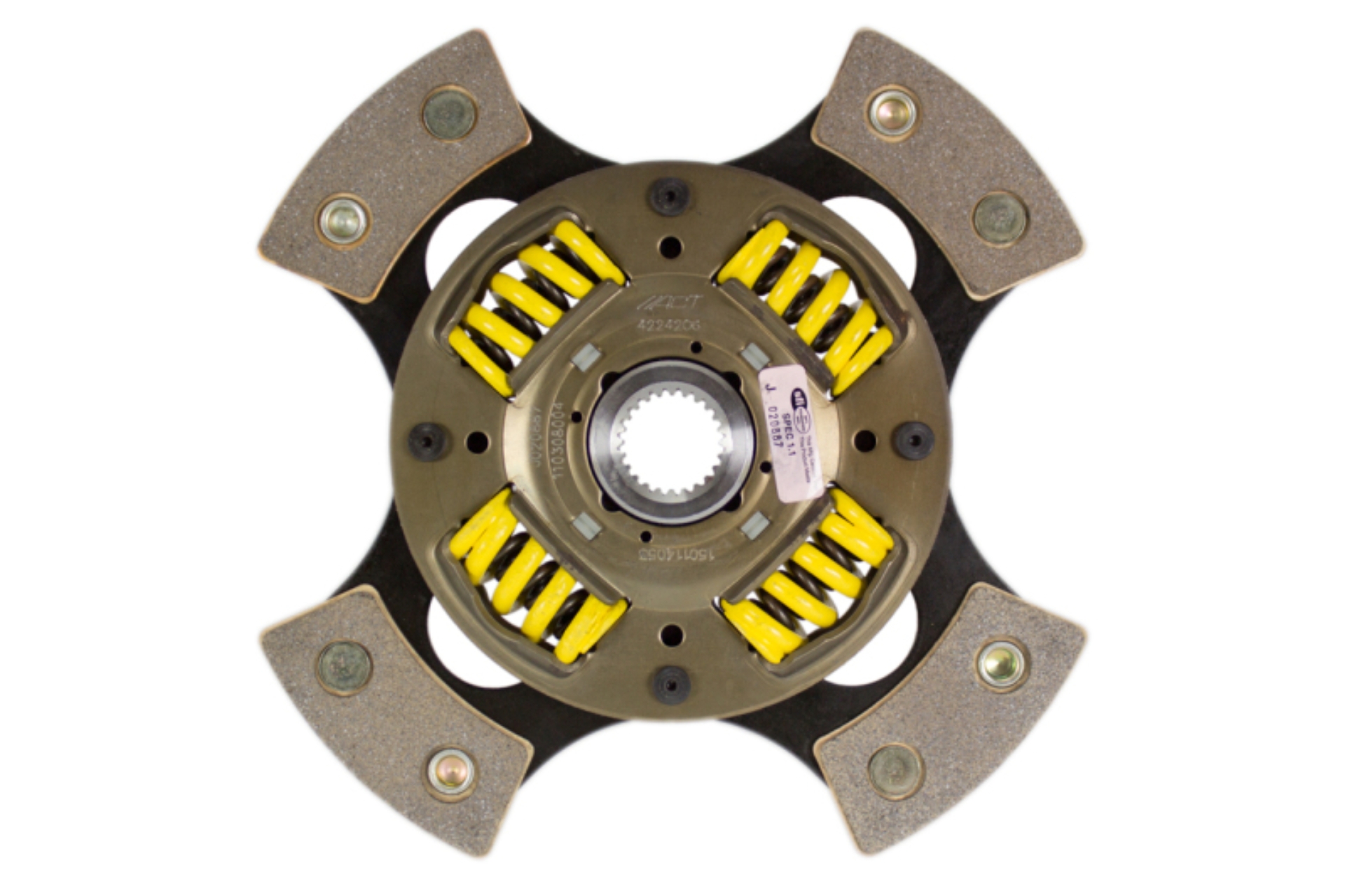 Picture of ACT 4 Pad Sprung Race Clutch Disc
