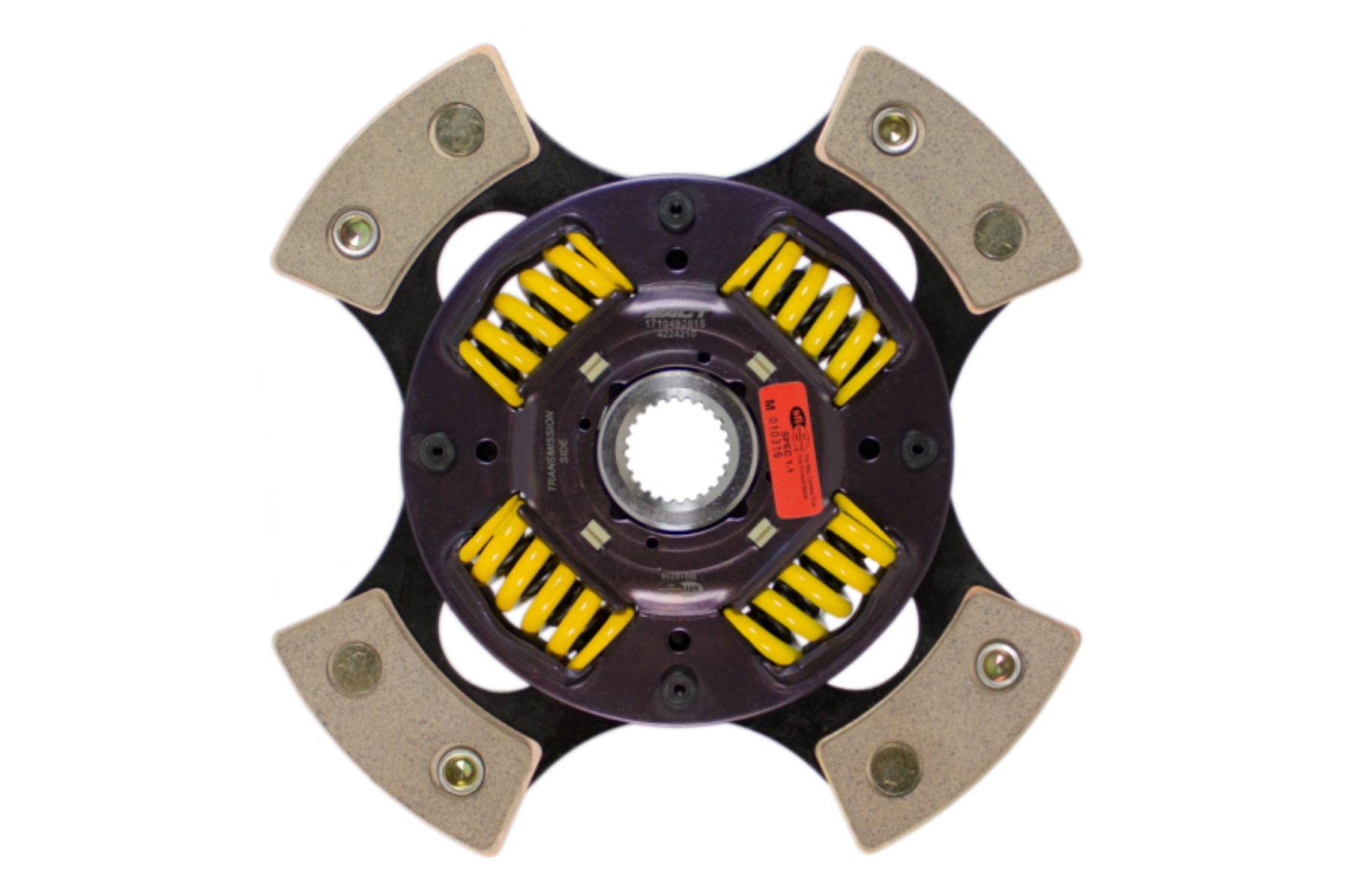 Picture of ACT 4 Pad Sprung Race Clutch Disc