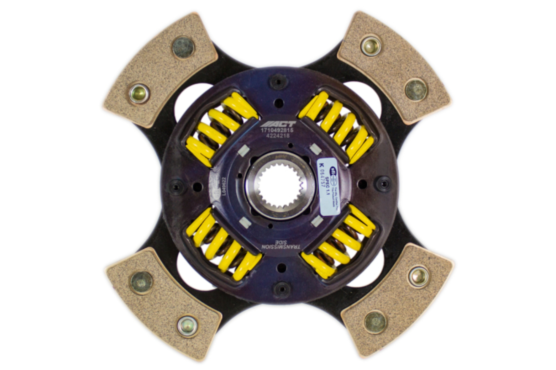 Picture of ACT 4 Pad Sprung Race Clutch Disc
