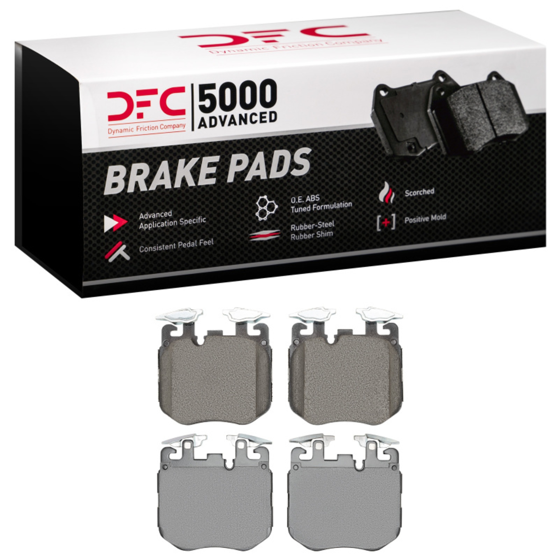 Picture of DFC 5000 Advanced Ceramic Brake Pads - 1551-1868-00