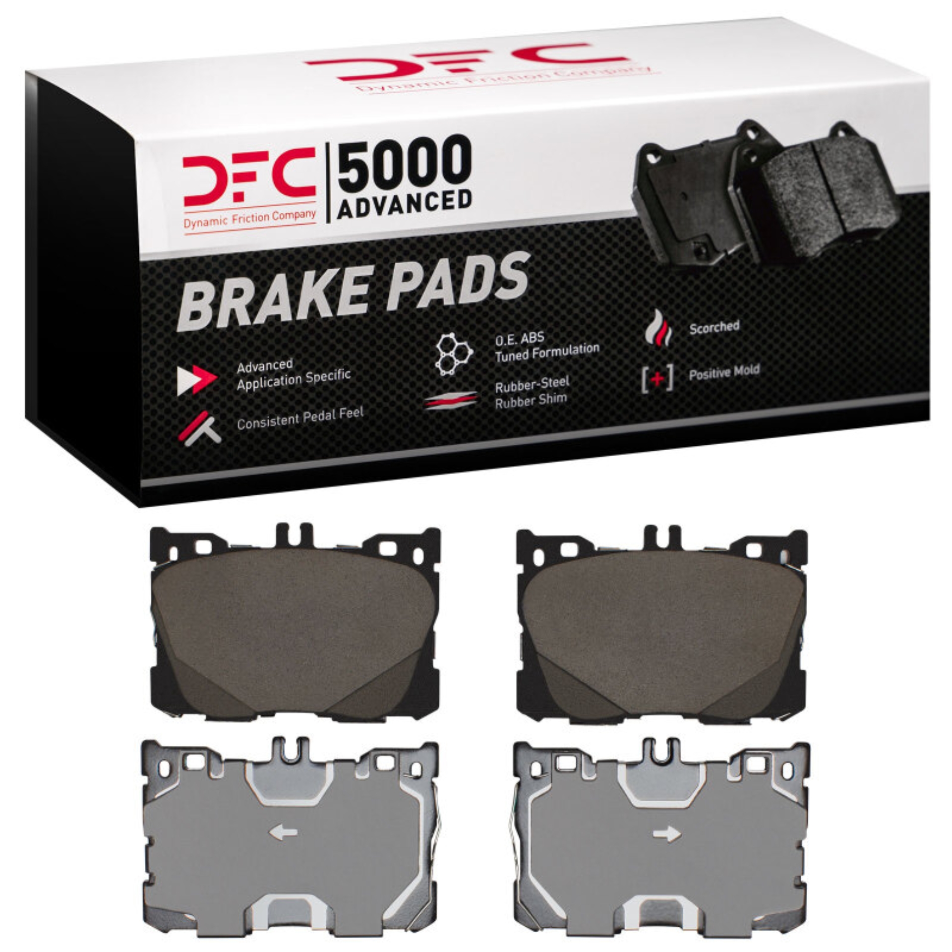 Picture of DFC 16-23 Mercedes-Benz E400 Front 5000 Advanced Ceramic Brake Pads
