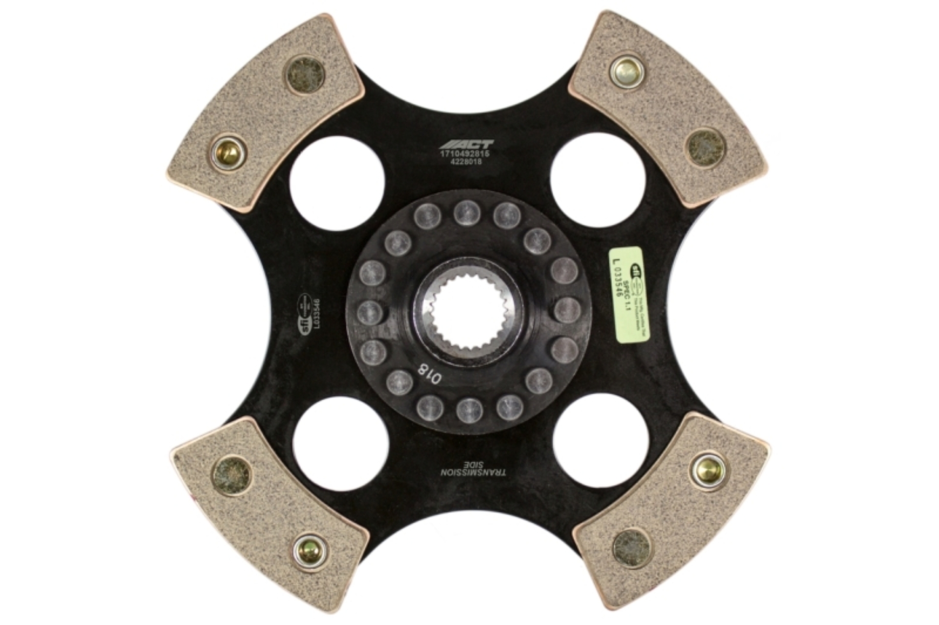 Picture of ACT 4 Pad Rigid Race Clutch Disc