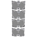 Picture of DFC 16-23 Mercedes-Benz E400 Front 5000 Advanced Ceramic Brake Pads