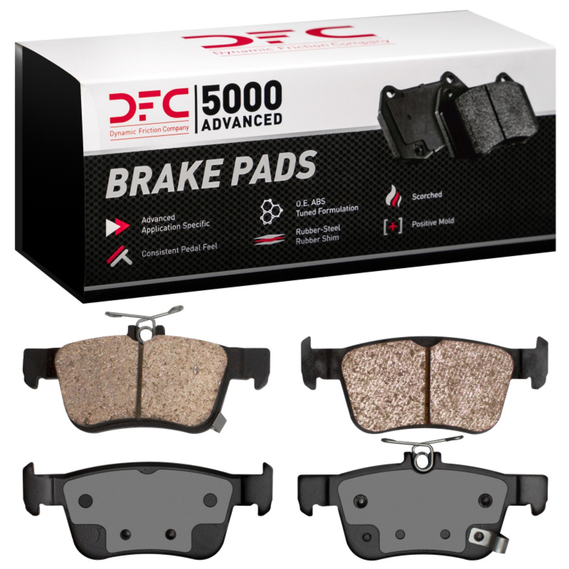 Picture of DFC 16-25 Acura RDX Rear 5000 Advanced Ceramic Brake Pads