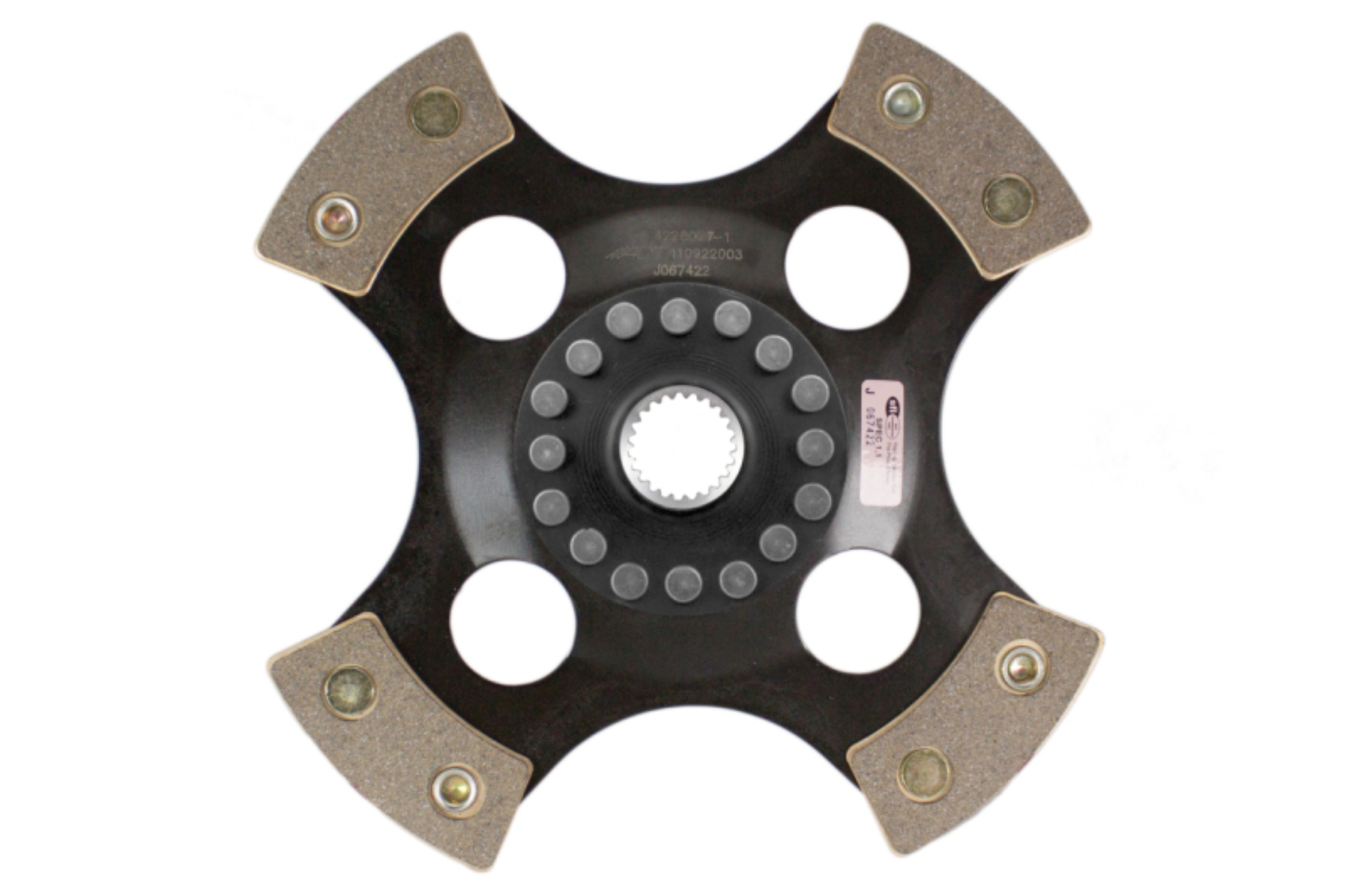 Picture of ACT 4 Pad Rigid Race Clutch Disc