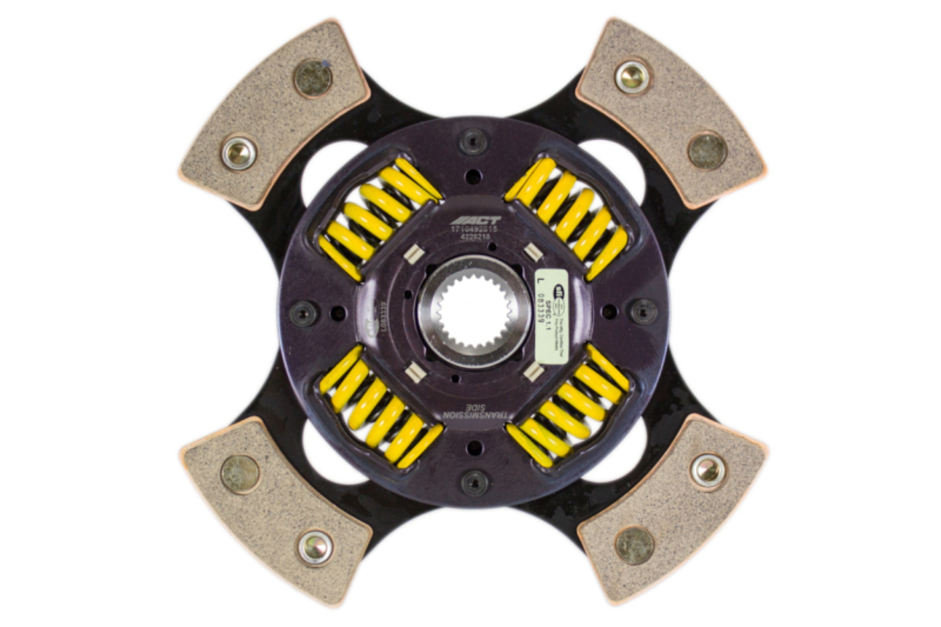 Picture of ACT 4 Pad Sprung Race Clutch Disc