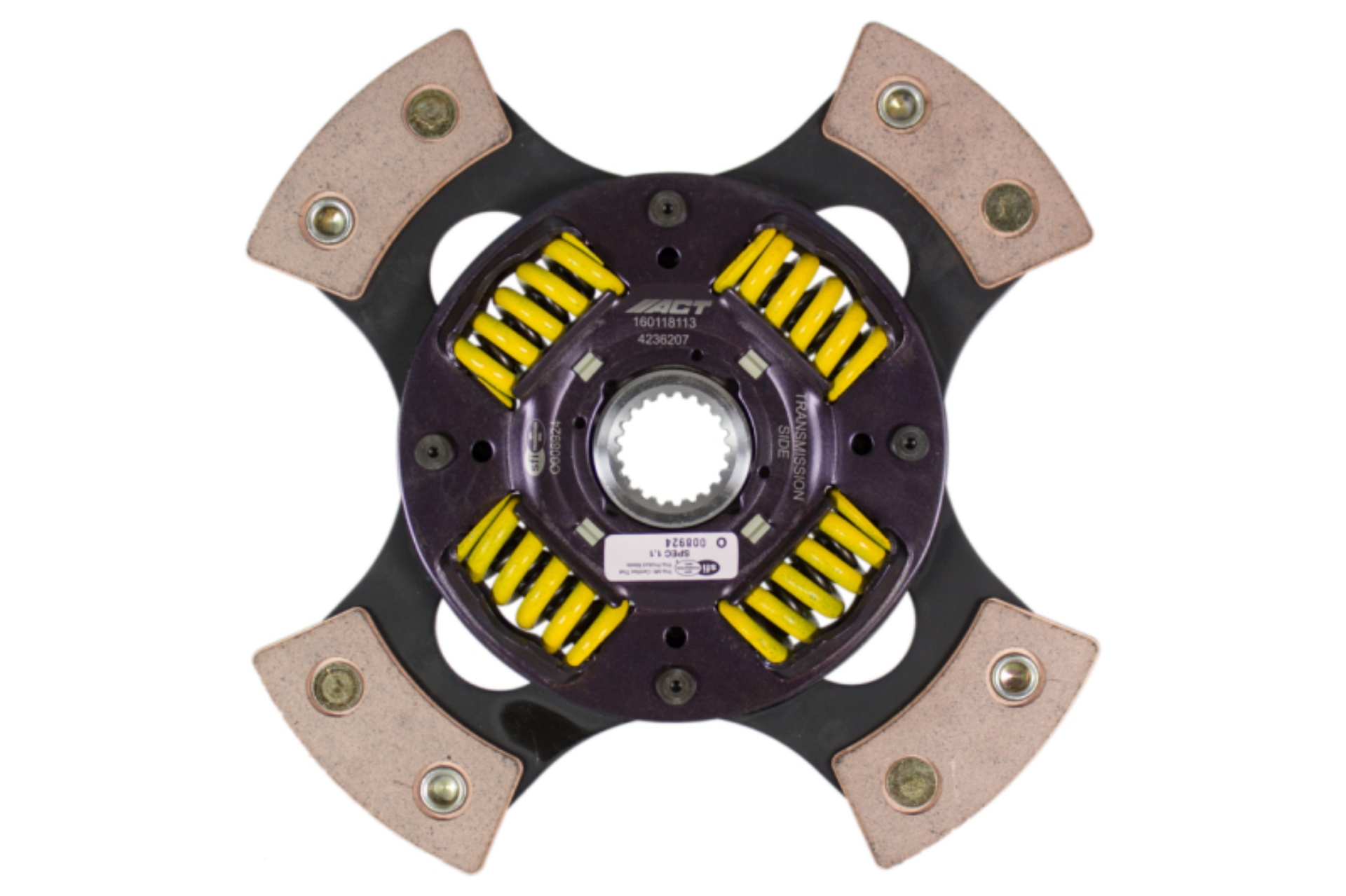 Picture of ACT 4 Pad Sprung Race Clutch Disc