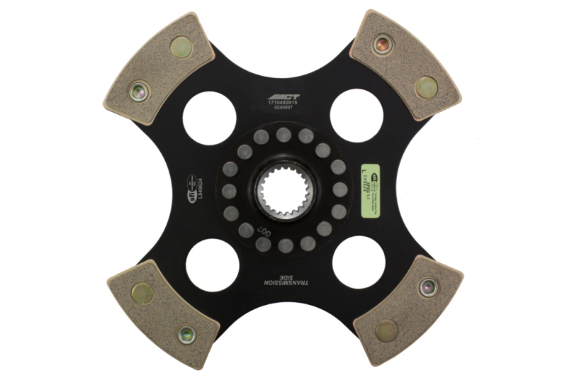 Picture of ACT 4 Pad Rigid Race Clutch Disc
