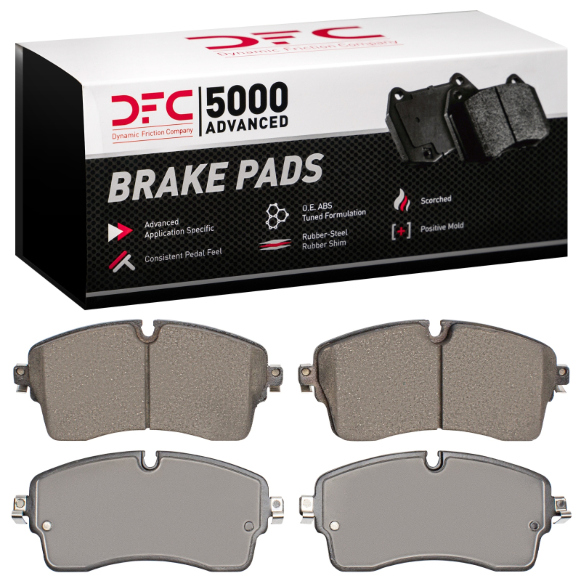 Picture of DFC 5000 Advanced Ceramic Brake Pads - 1551-2133-00