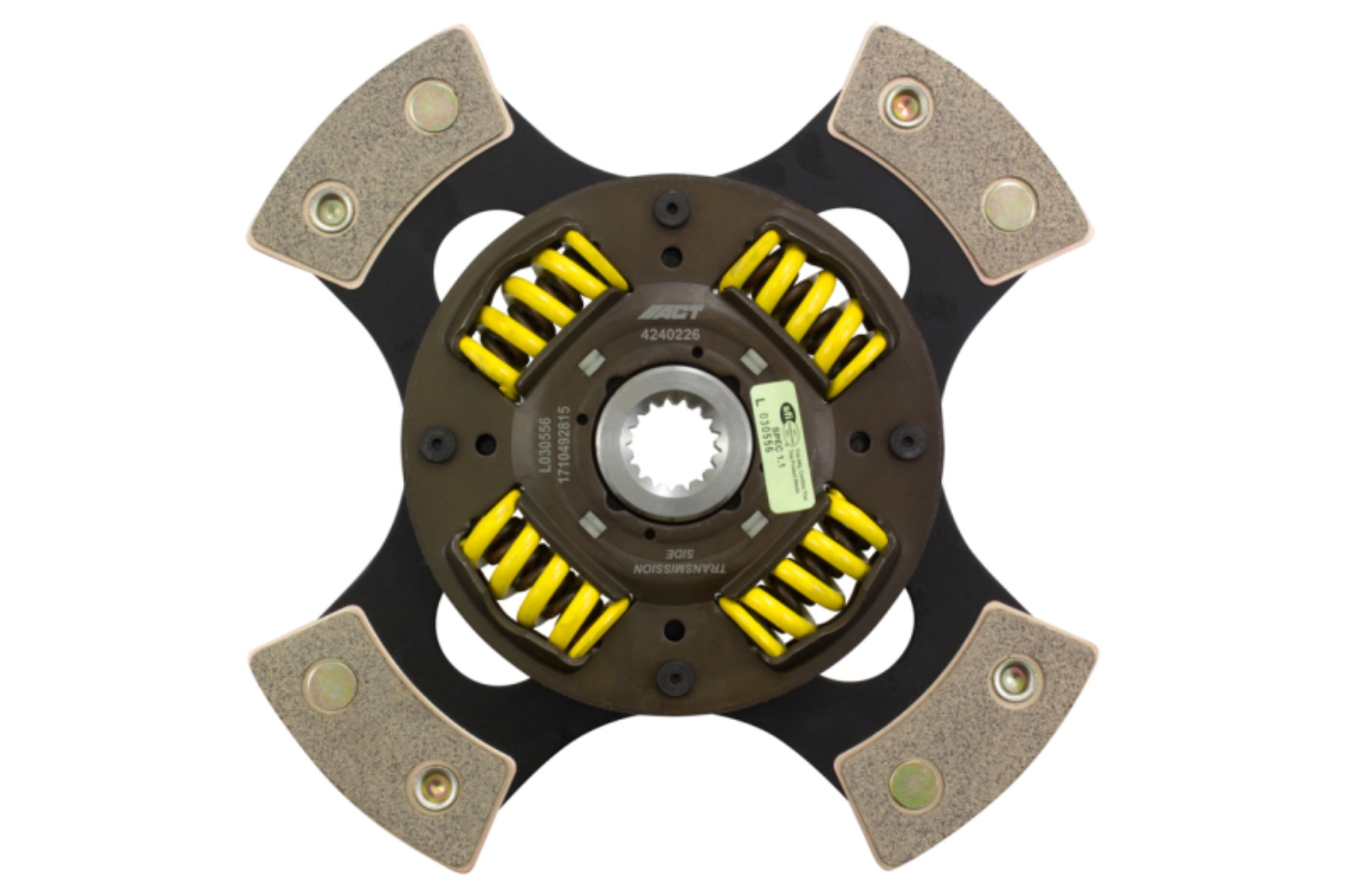 Picture of ACT 4 Pad Sprung Race Clutch Disc