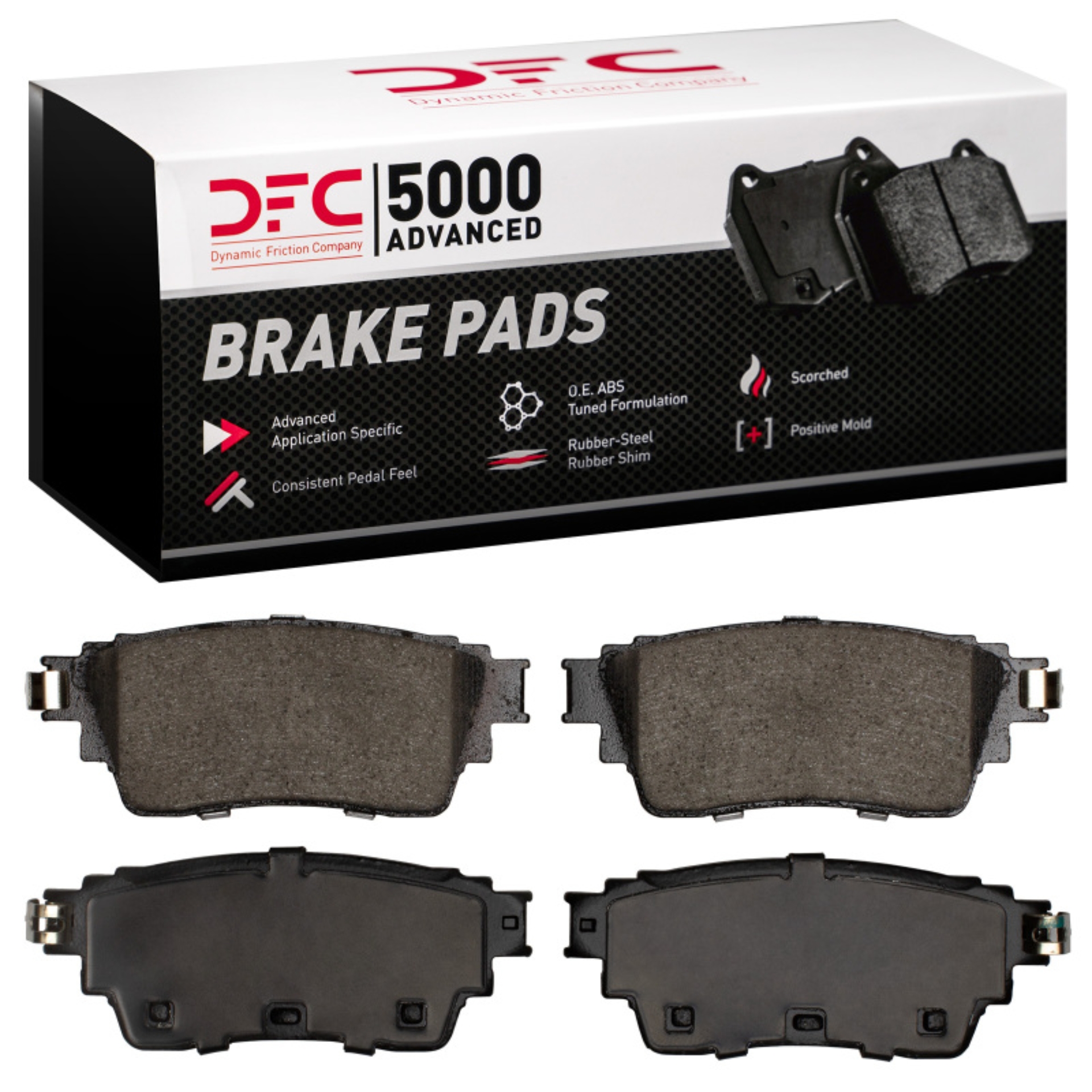Picture of DFC 19-25 Infiniti QX60 Rear 5000 Advanced Ceramic Brake Pads