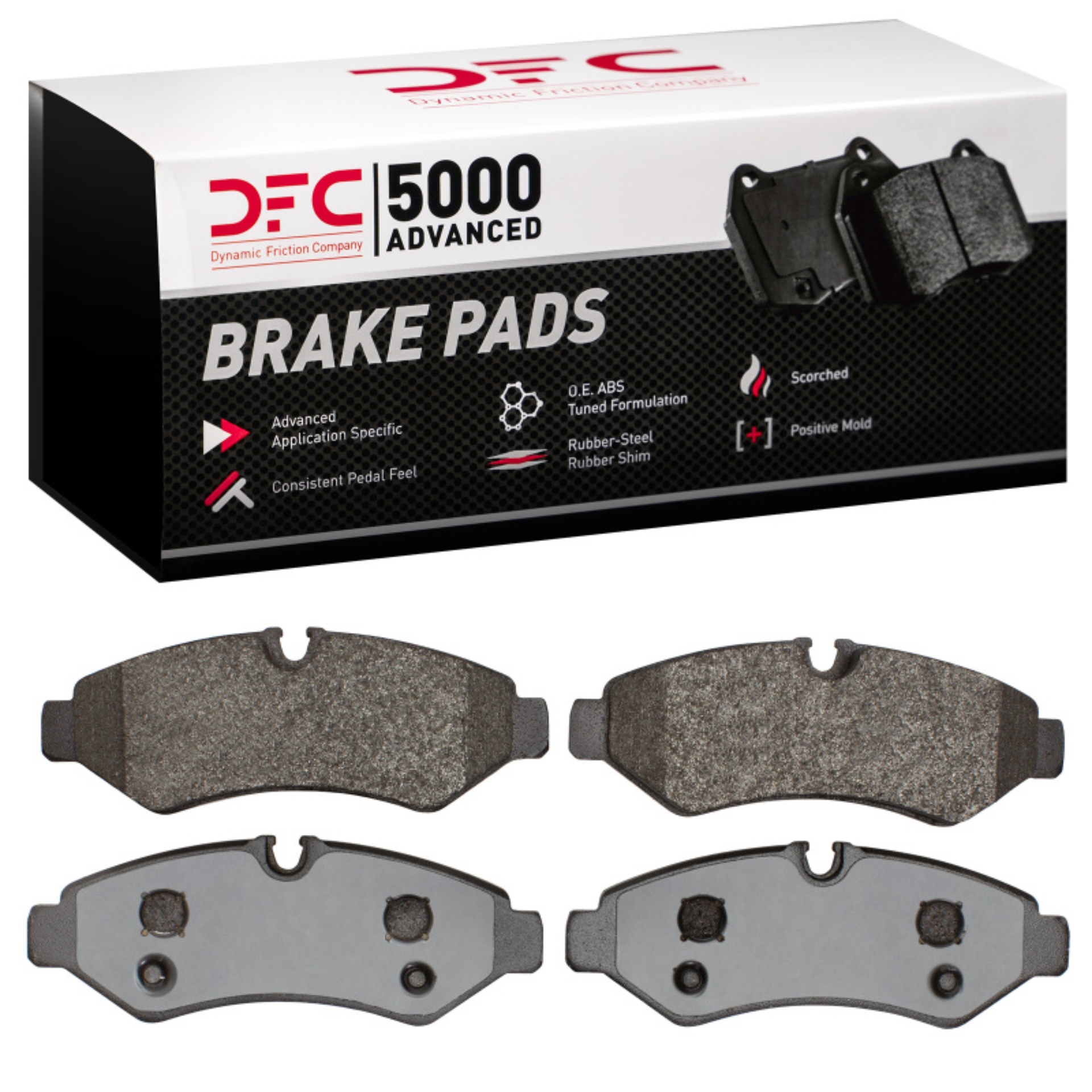 Picture of DFC 19-25 Mercedes-Benz Sprinter 2500 Rear 5000 Advanced Semi Metallic Brake Pads