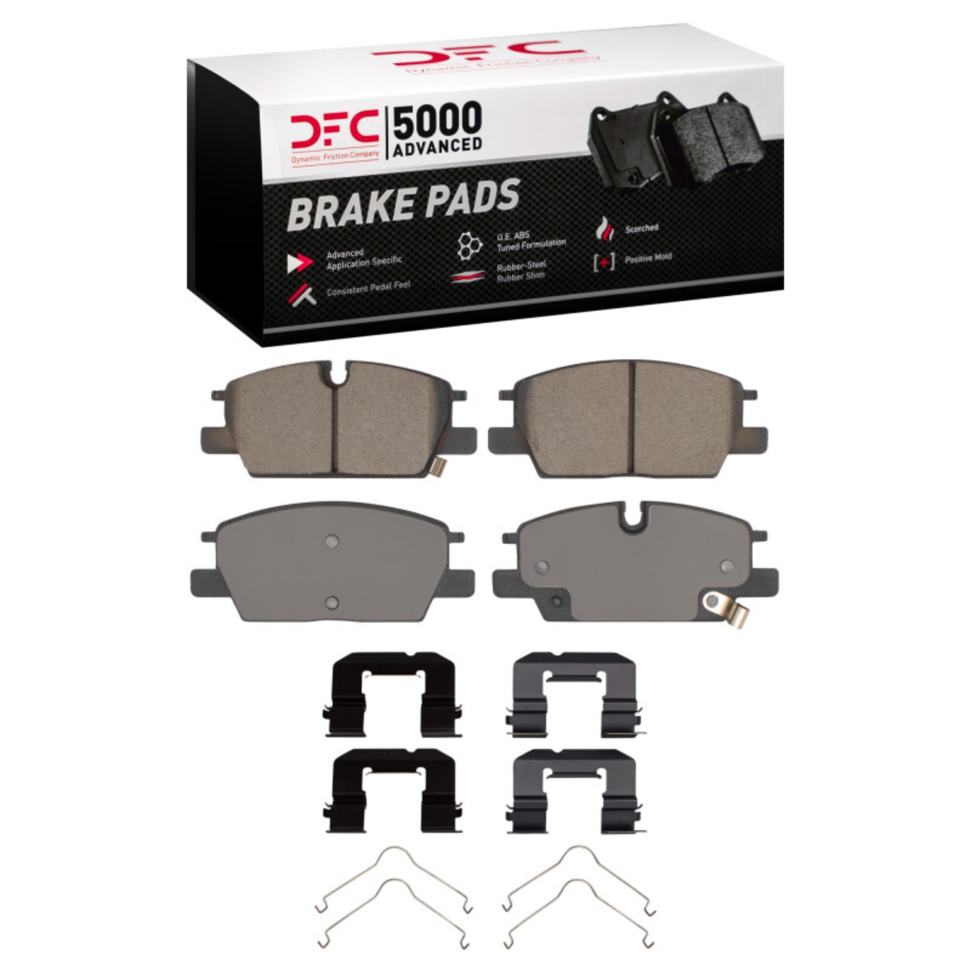 Picture of DFC 20-25 Buick Envista Front 5000 Advanced Ceramic Brake Pads and Hardware Kit