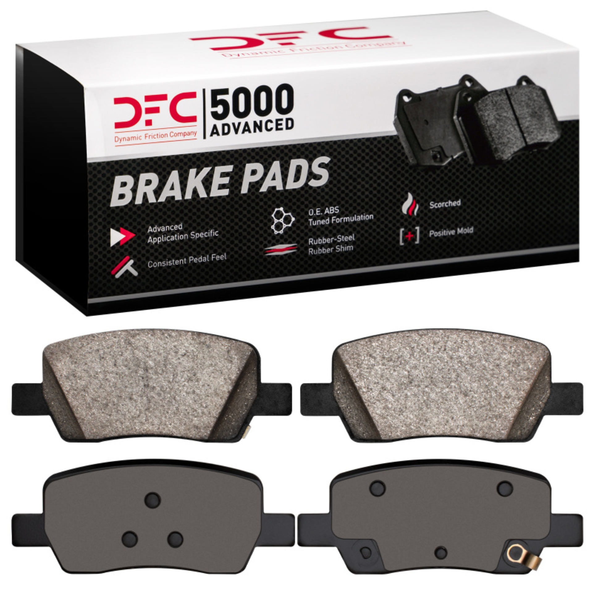 Picture of DFC 21-26 Hyundai Santa Fe Rear 5000 Advanced Ceramic Brake Pads