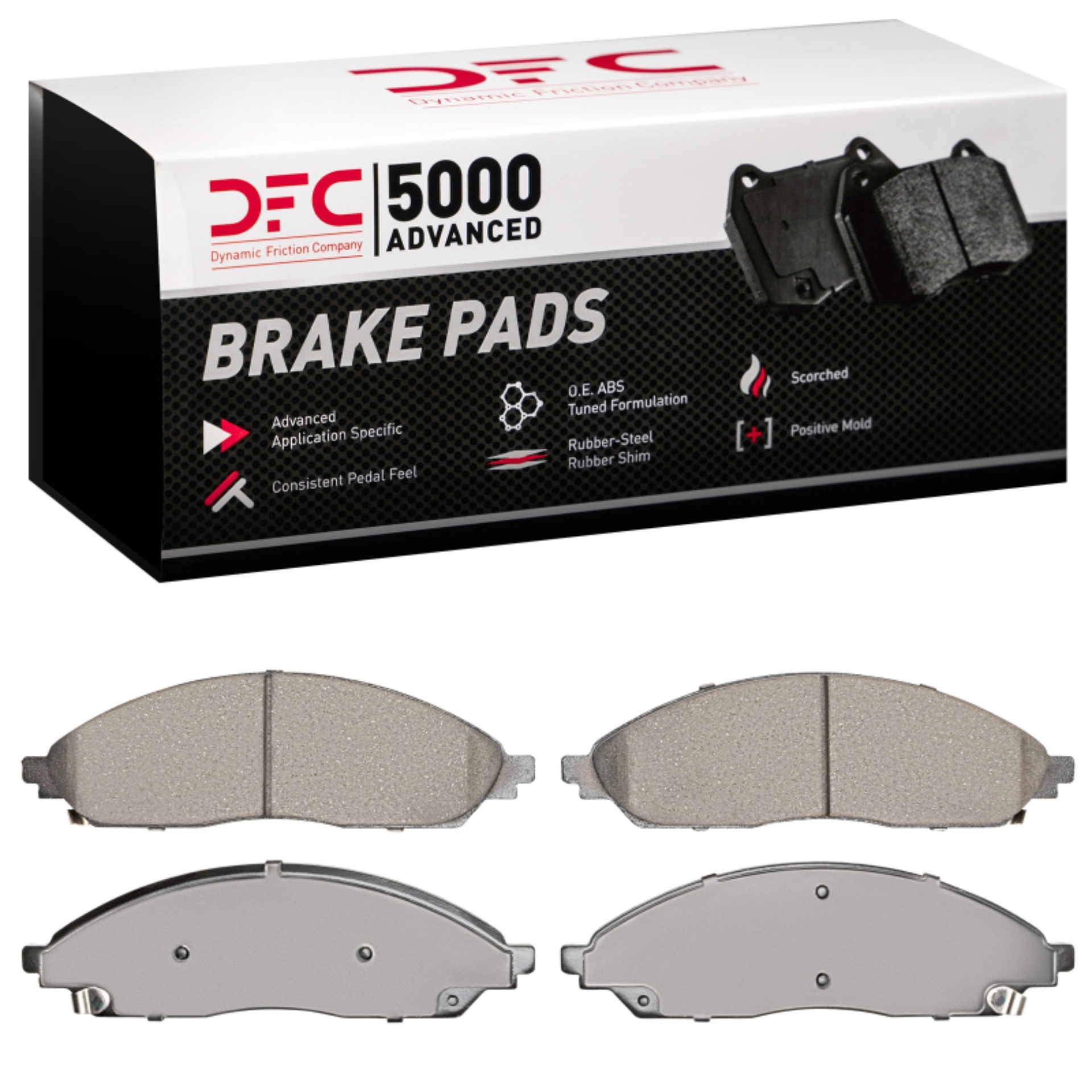 Picture of DFC 5000 Advanced Ceramic Brake Pads - 1551-2402-00