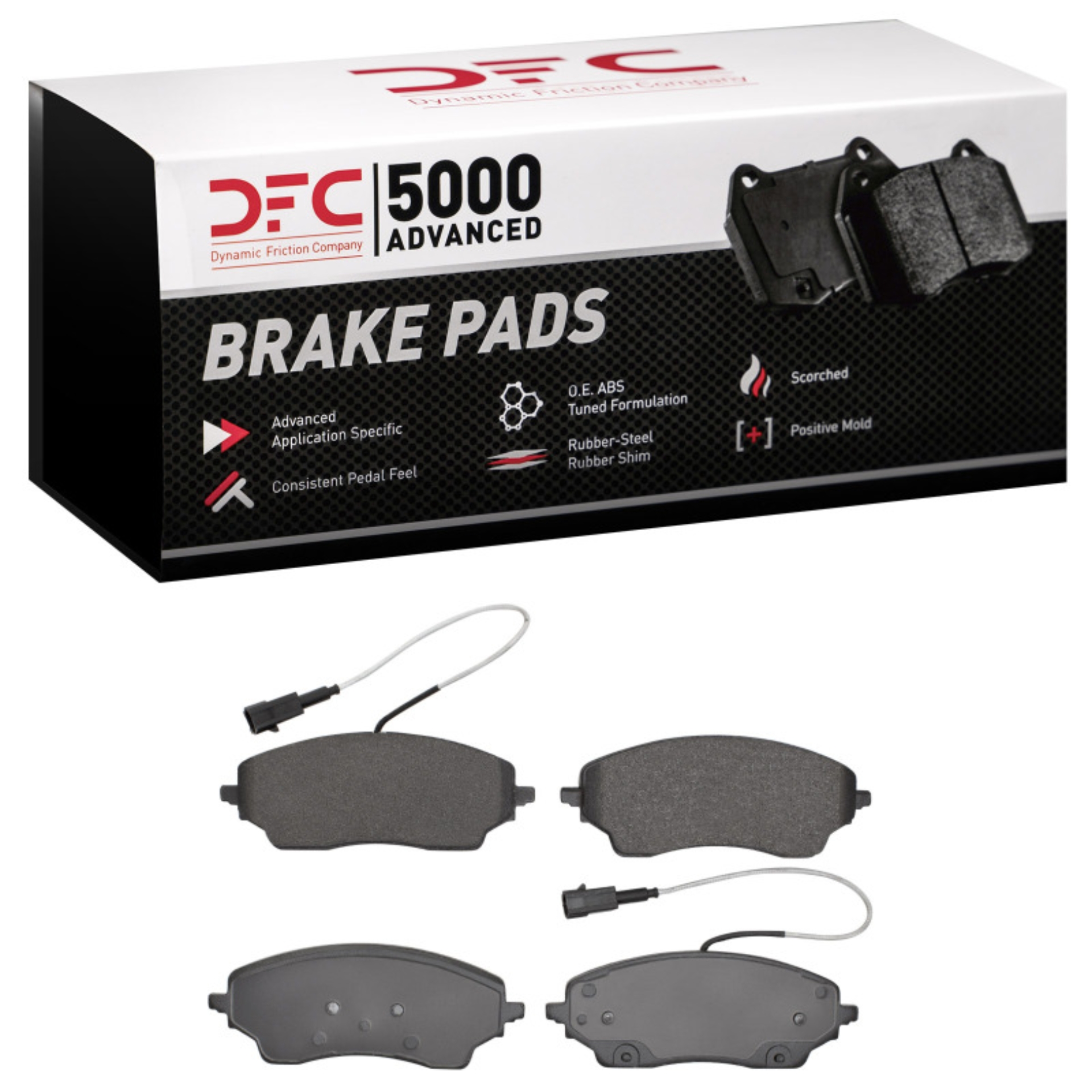 Picture of DFC 5000 Advanced Semi Met Brake Pads - 1551-2467-00
