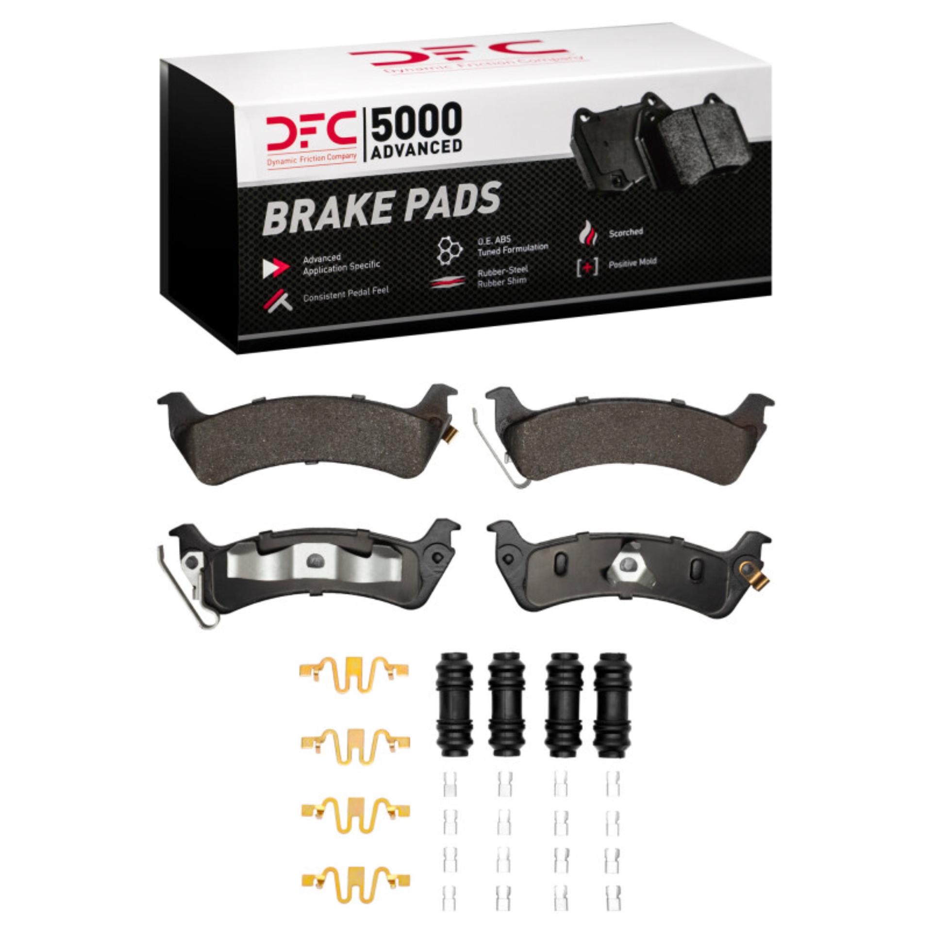 Picture of DFC 5000 Advanced Ceramic Brake Pads - 1552-0666-01