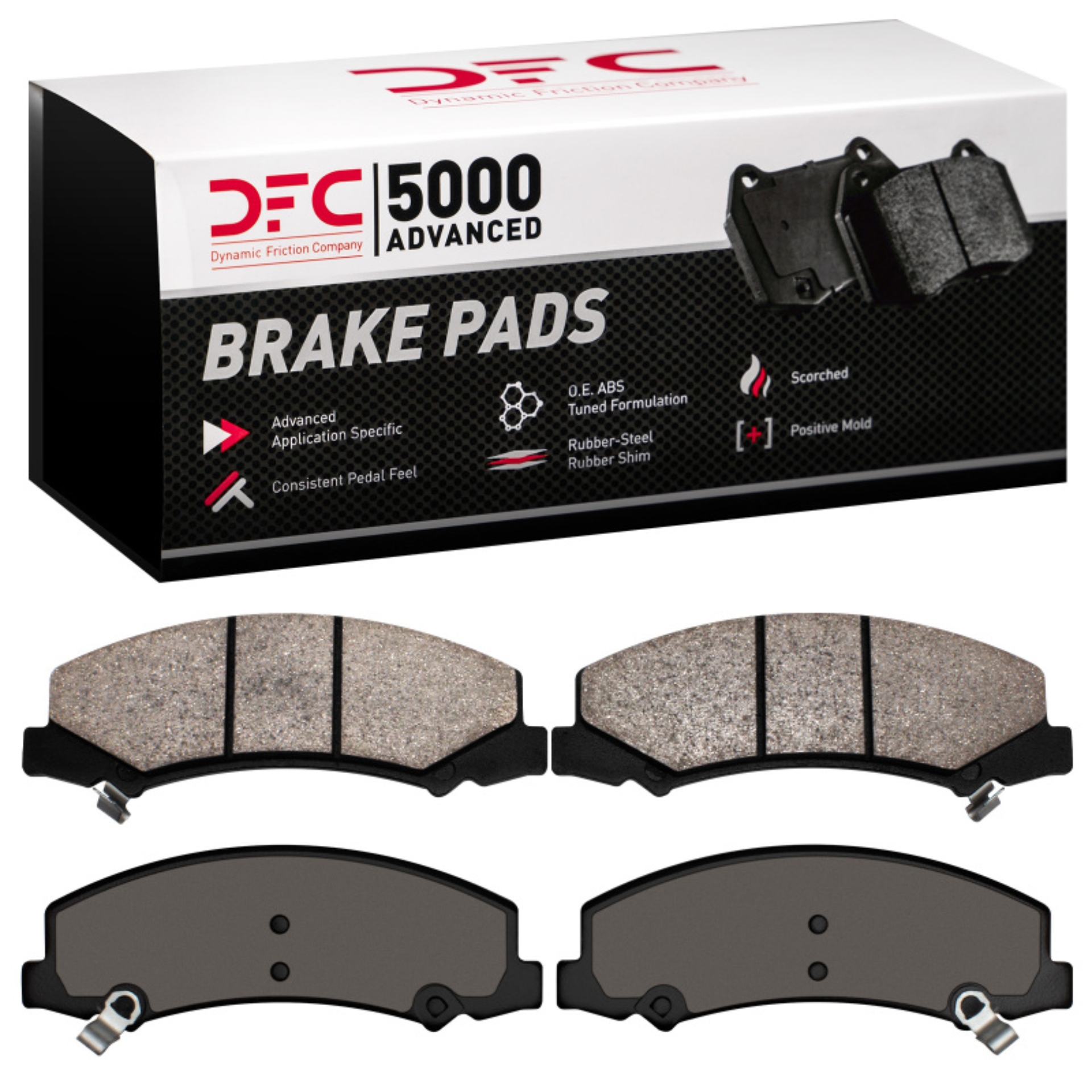 Picture of DFC 06-16 Buick LaCrosse Front 5000 Advanced Ceramic Brake Pads