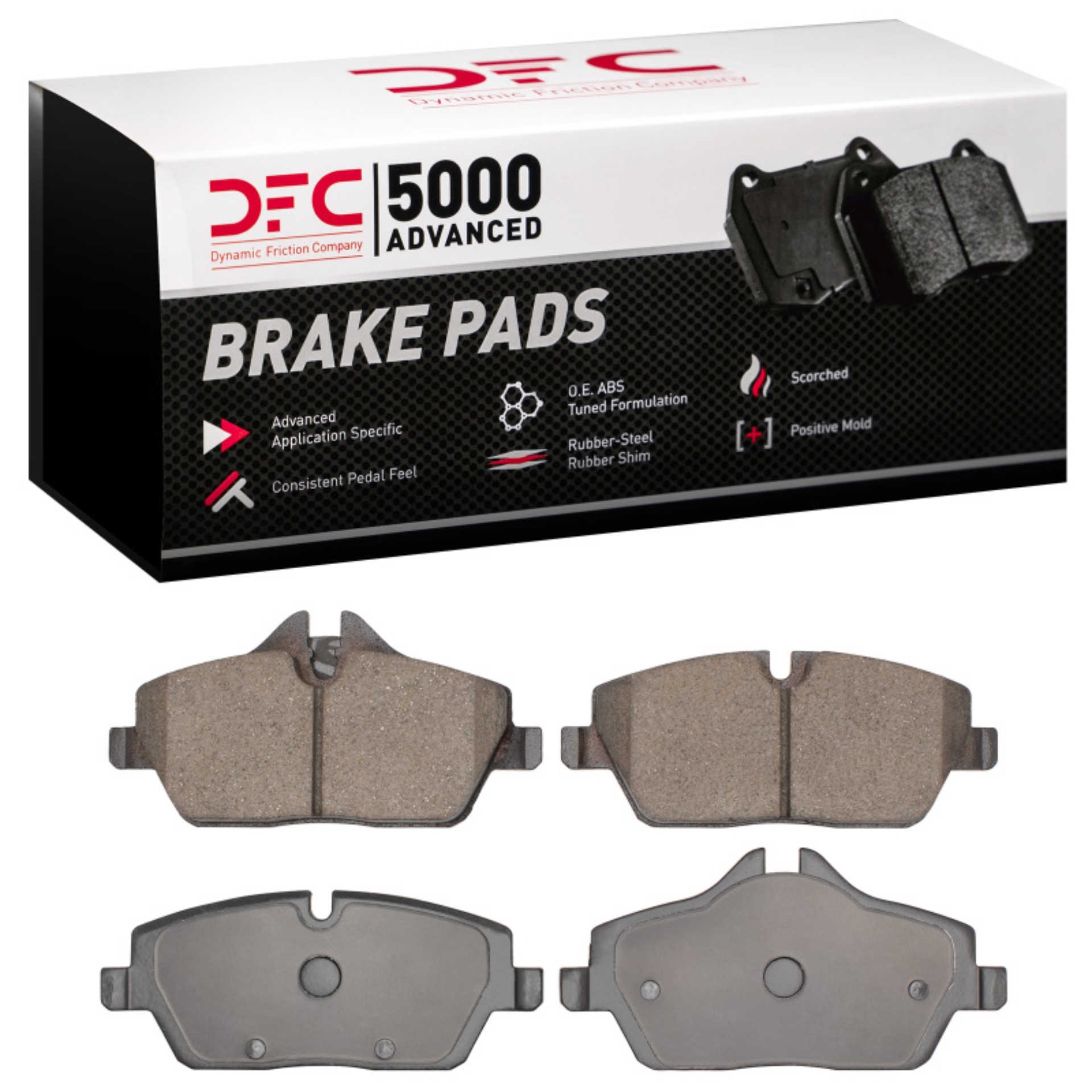 Picture of DFC 14-19 Mini Cooper (Excl Clubman) Front 5000 Advanced Ceramic Brake Pads