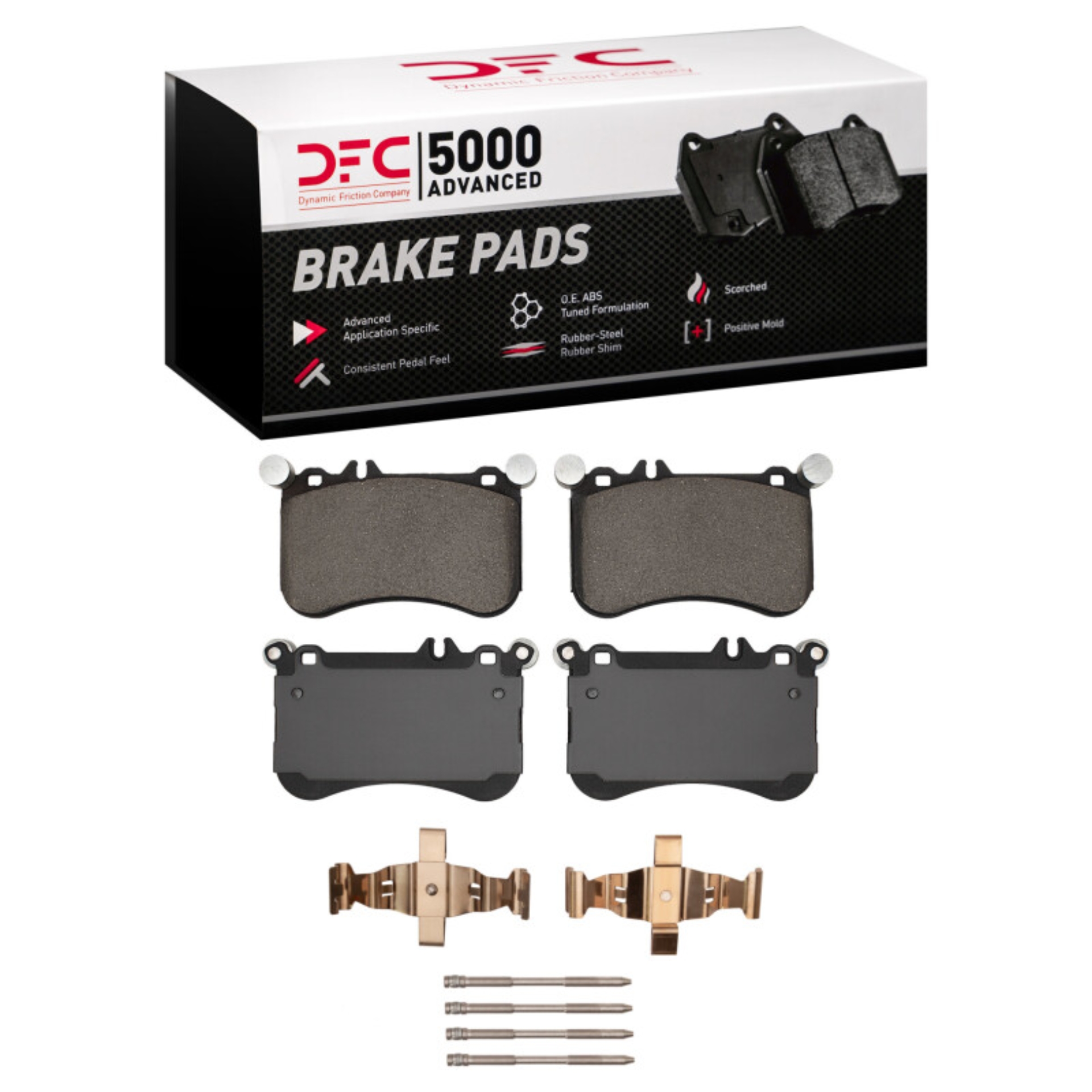 Picture of DFC 5000 Advanced Ceramic Brake Pads - 1552-1634-01