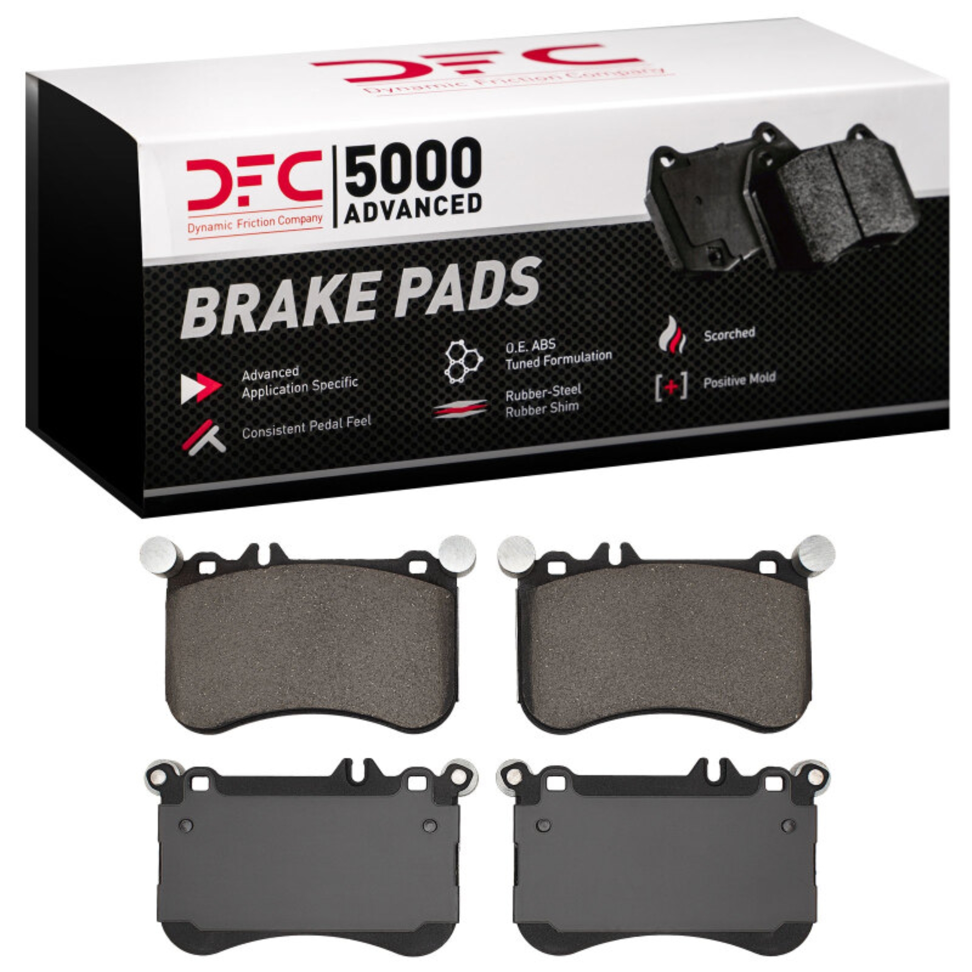 Picture of DFC 5000 Advanced Ceramic Brake Pads - 1552-1634-00