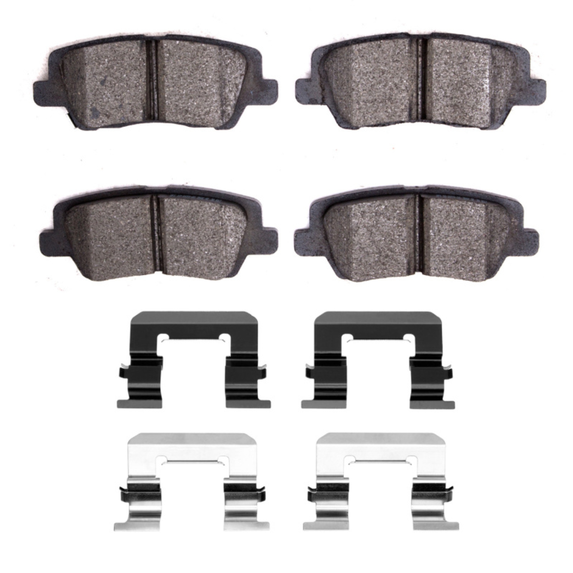Picture of DFC 13-19 Cadillac ATS Rear 5000 Advanced Low Metallic Brake Pads and Hardware Kit