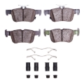 Picture of DFC 19-24 Ford Edge Rear 5000 Advanced Low Metallic Brake Pads and Hardware Kit