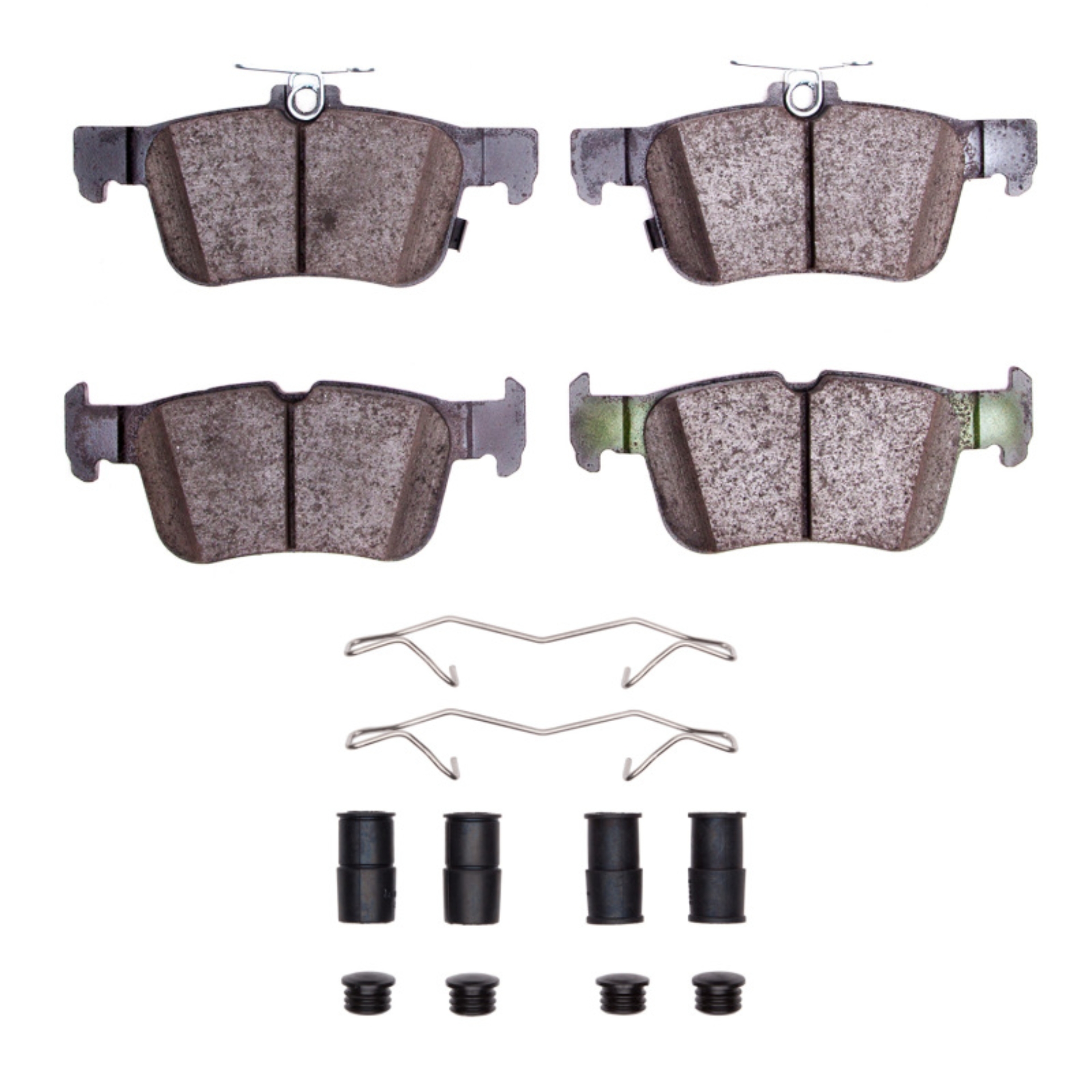 Picture of DFC 19-24 Ford Edge Rear 5000 Advanced Low Metallic Brake Pads and Hardware Kit