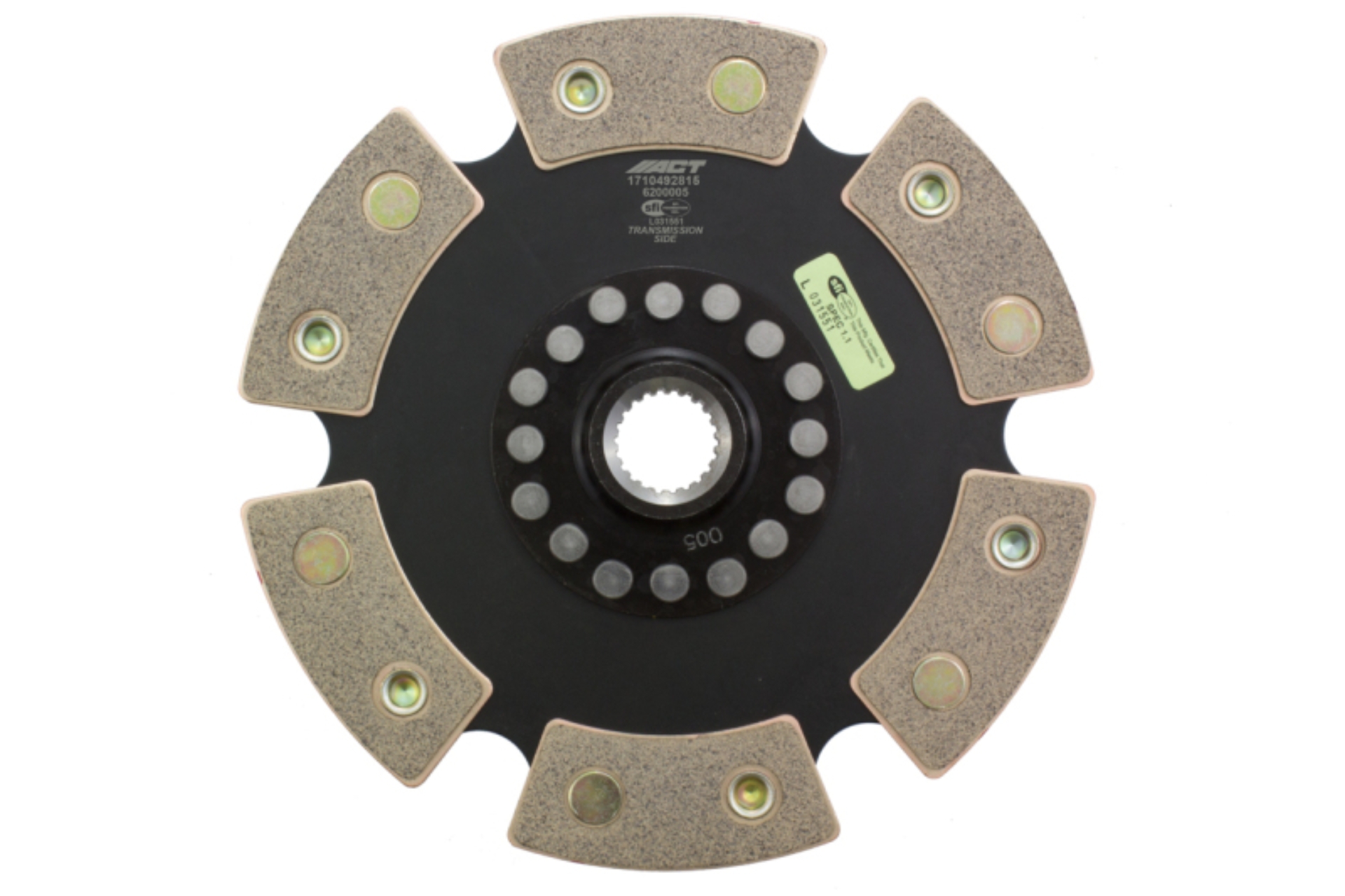Picture of ACT 6 Pad Rigid Race Clutch Disc