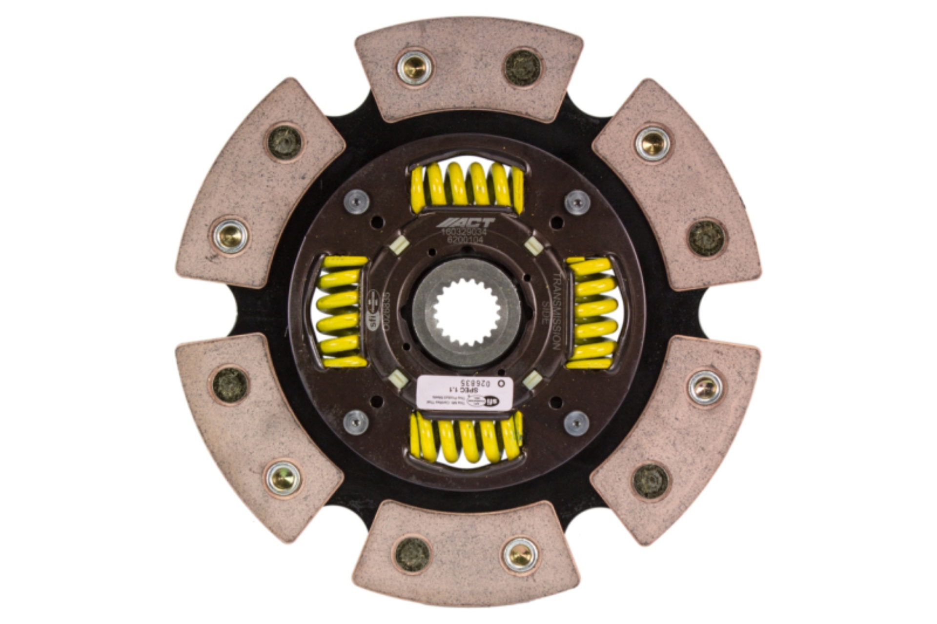 Picture of ACT 6 Pad Sprung Race Clutch Disc