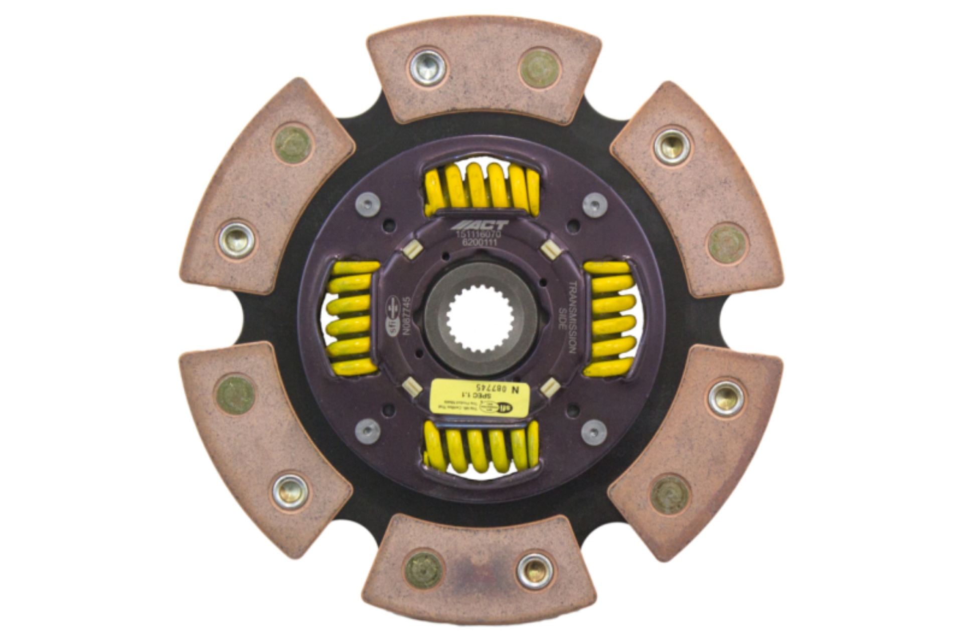 Picture of ACT 6 Pad Sprung Race Clutch Disc