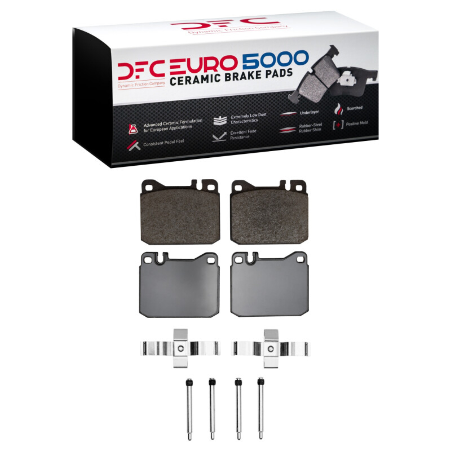 Picture of DFC Euro 5000 Ceramic Brake Pads - 1600-0145-03