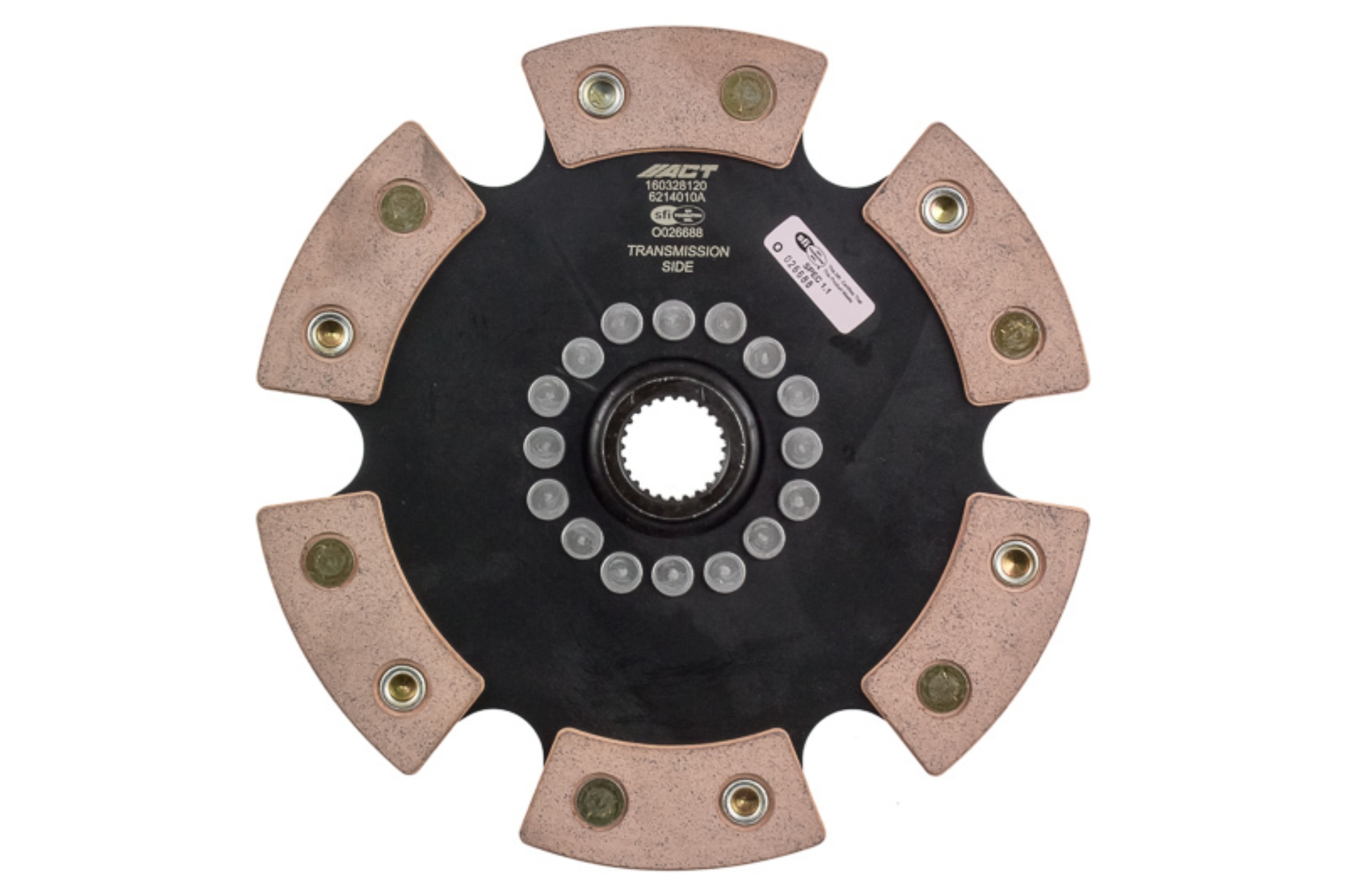 Picture of ACT 6 Pad Rigid Race Clutch Disc