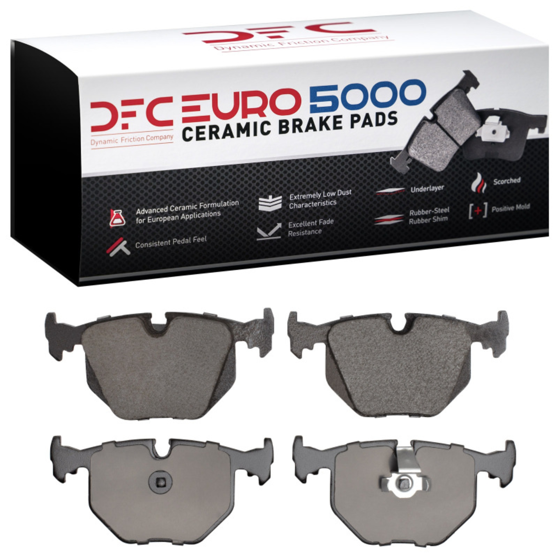 Picture of DFC 91-10 Bentley ARNAGE Rear Euro 5000 Ceramic Brake Pads