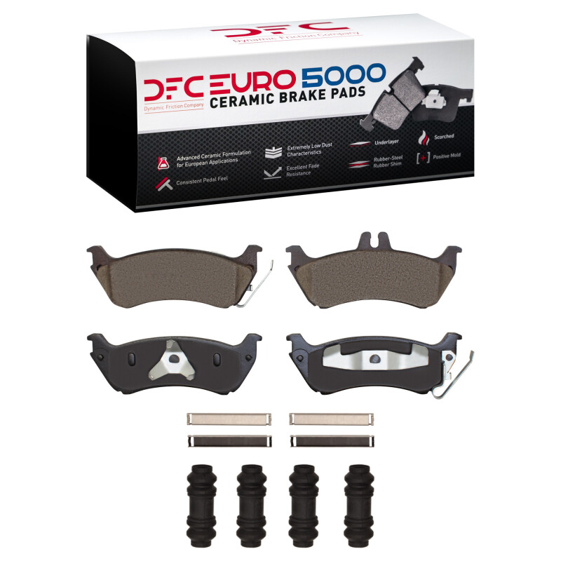 Picture of DFC Euro 5000 Ceramic Brake Pads - 1600-0875-01