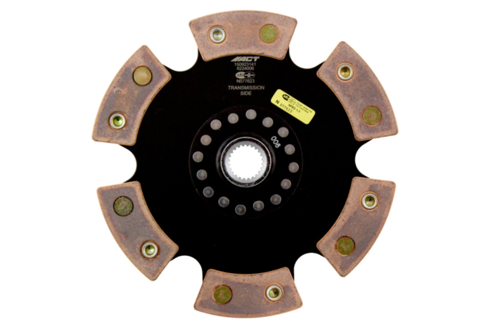 Picture of ACT 6 Pad Rigid Race Clutch Disc