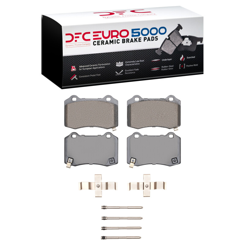 Picture of DFC Euro 5000 Ceramic Brake Pads - 1600-1053-02