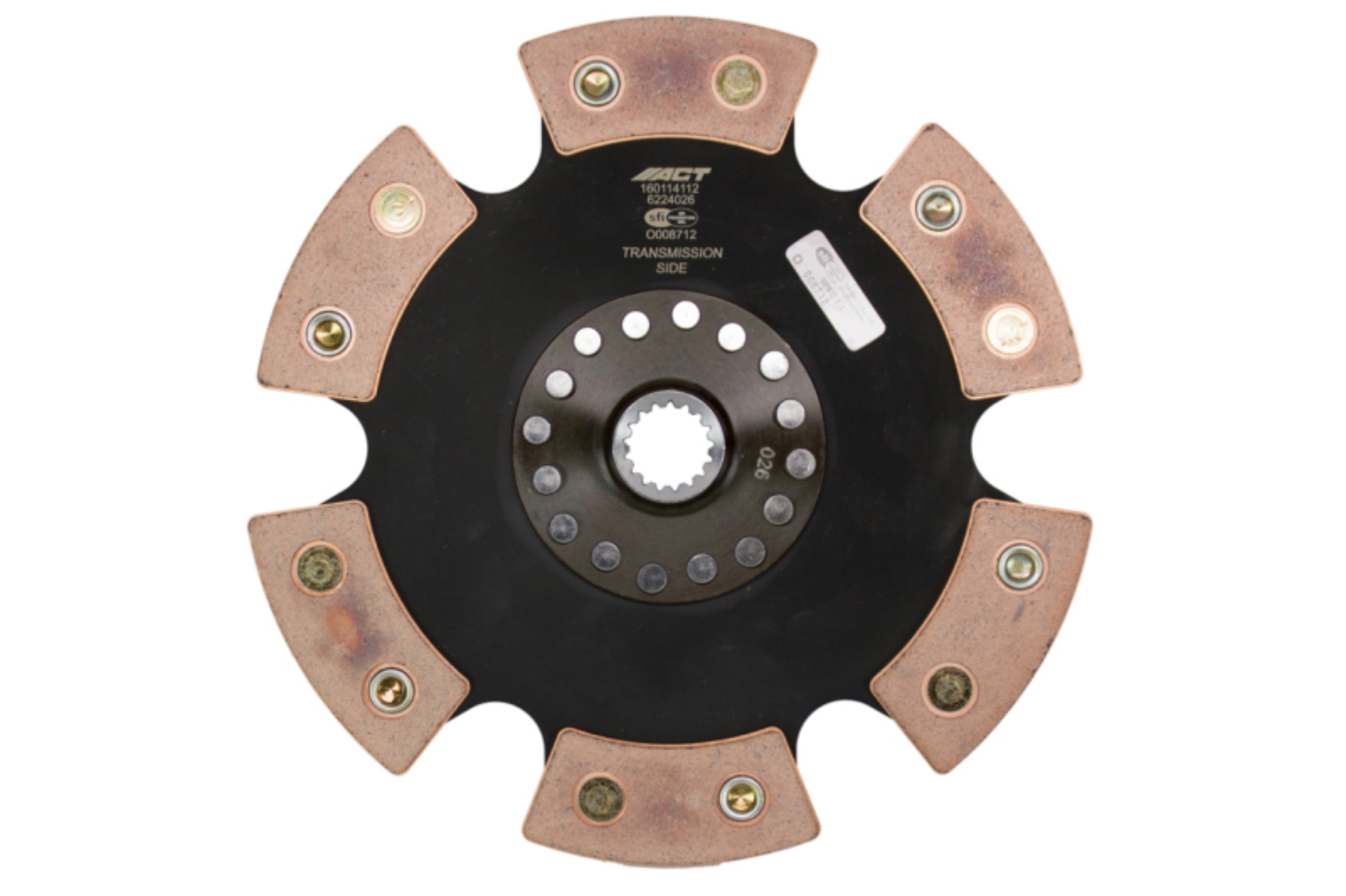 Picture of ACT 6 Pad Rigid Race Clutch Disc
