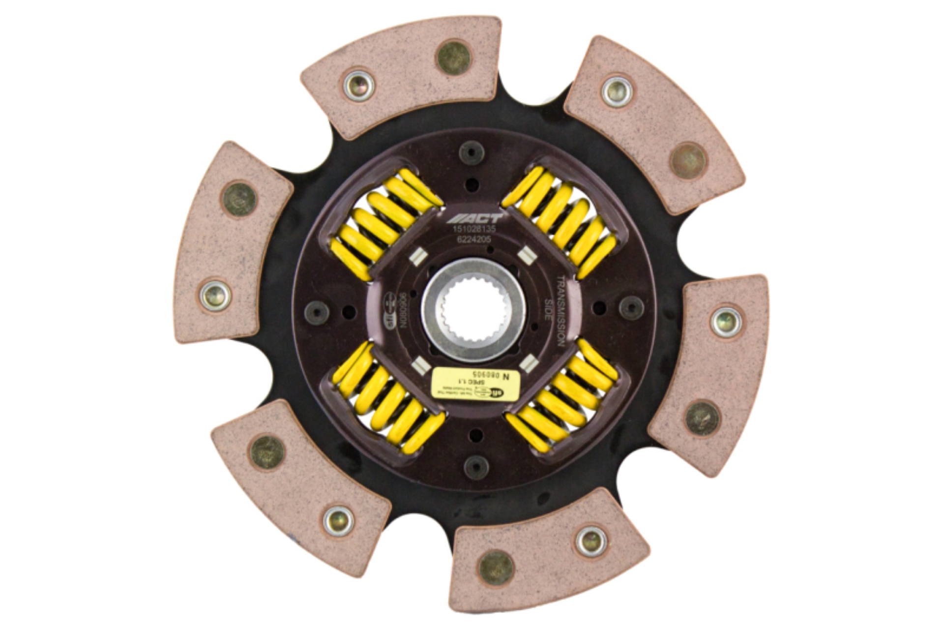 Picture of ACT 6 Pad Sprung Race Clutch Disc