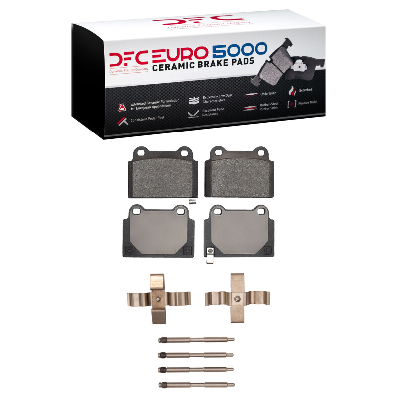 Picture of DFC Euro 5000 Ceramic Brake Pads - 1600-1368-01