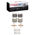 Picture of DFC 06-13 BMW 135I Rear Euro 5000 Ceramic Brake Pads and Hardware Kit